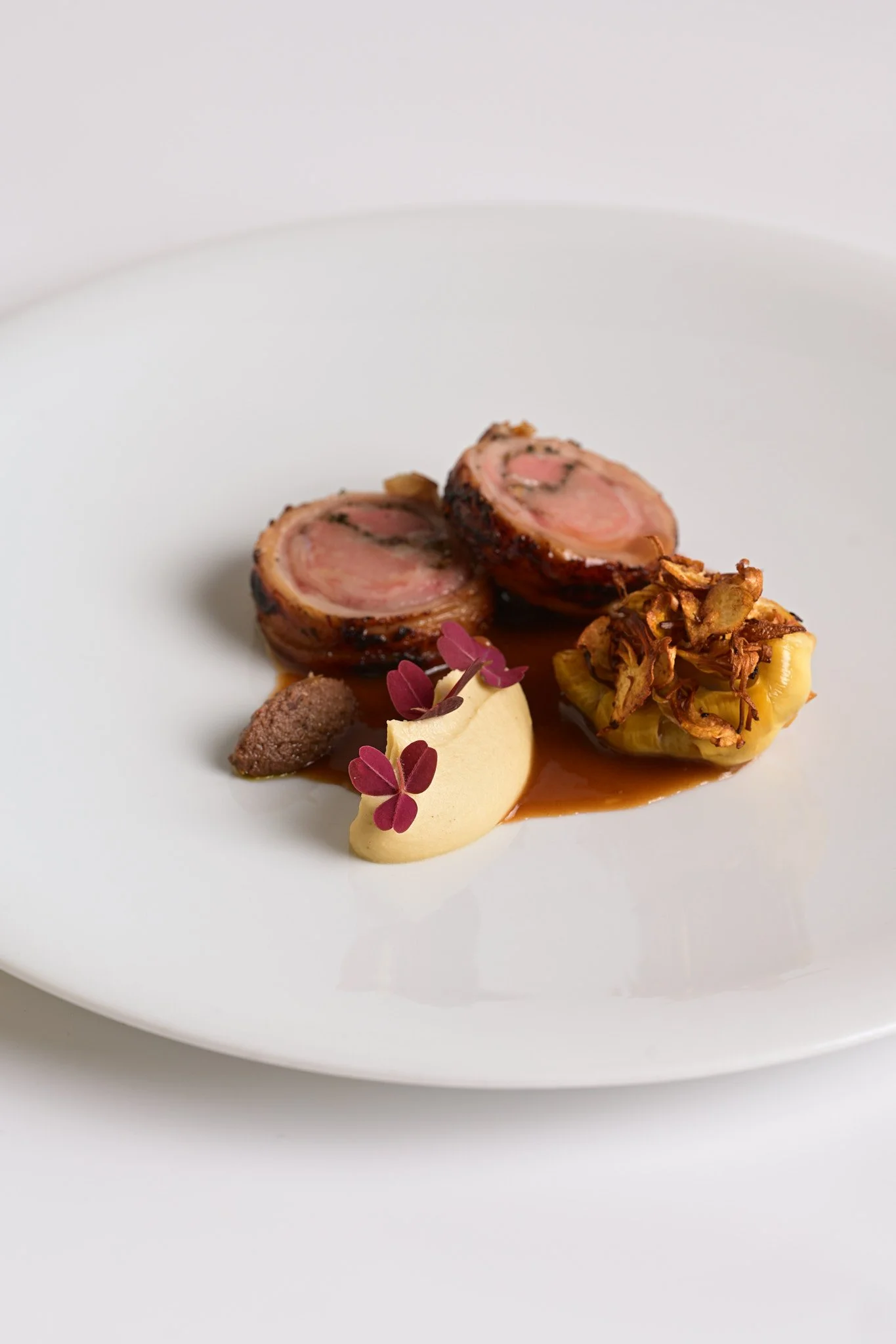LAMB SADDLE - SPRING MENU