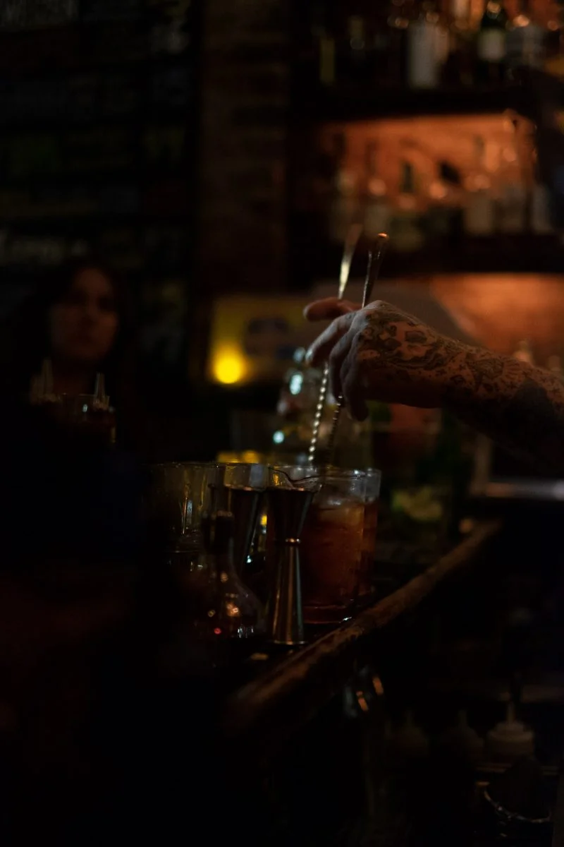 What we took: An invitation to drinks from the food and beverage manager at the Catahoula hotel (below)