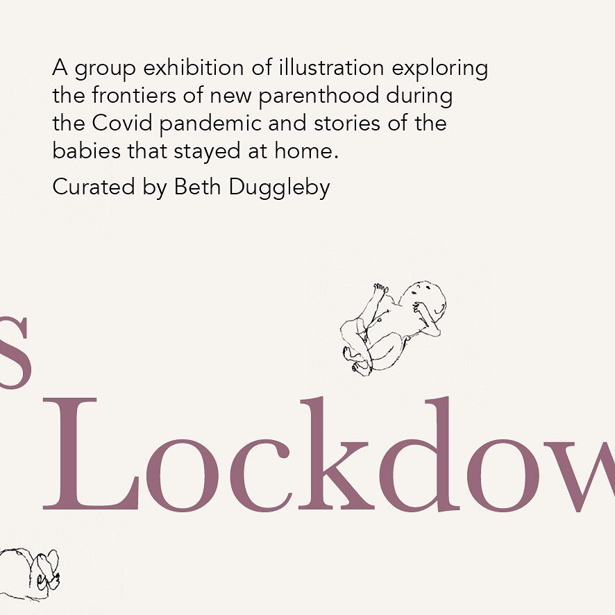 I&rsquo;m so very excited to have my illustrations exhibited alongside some amazing artists next week as part of &lsquo;Lullabies in Lockdown&rsquo; at Sunny Bank Mills.
.
The exhibition is about routes to parenthood through lockdown and I&rsquo;m so