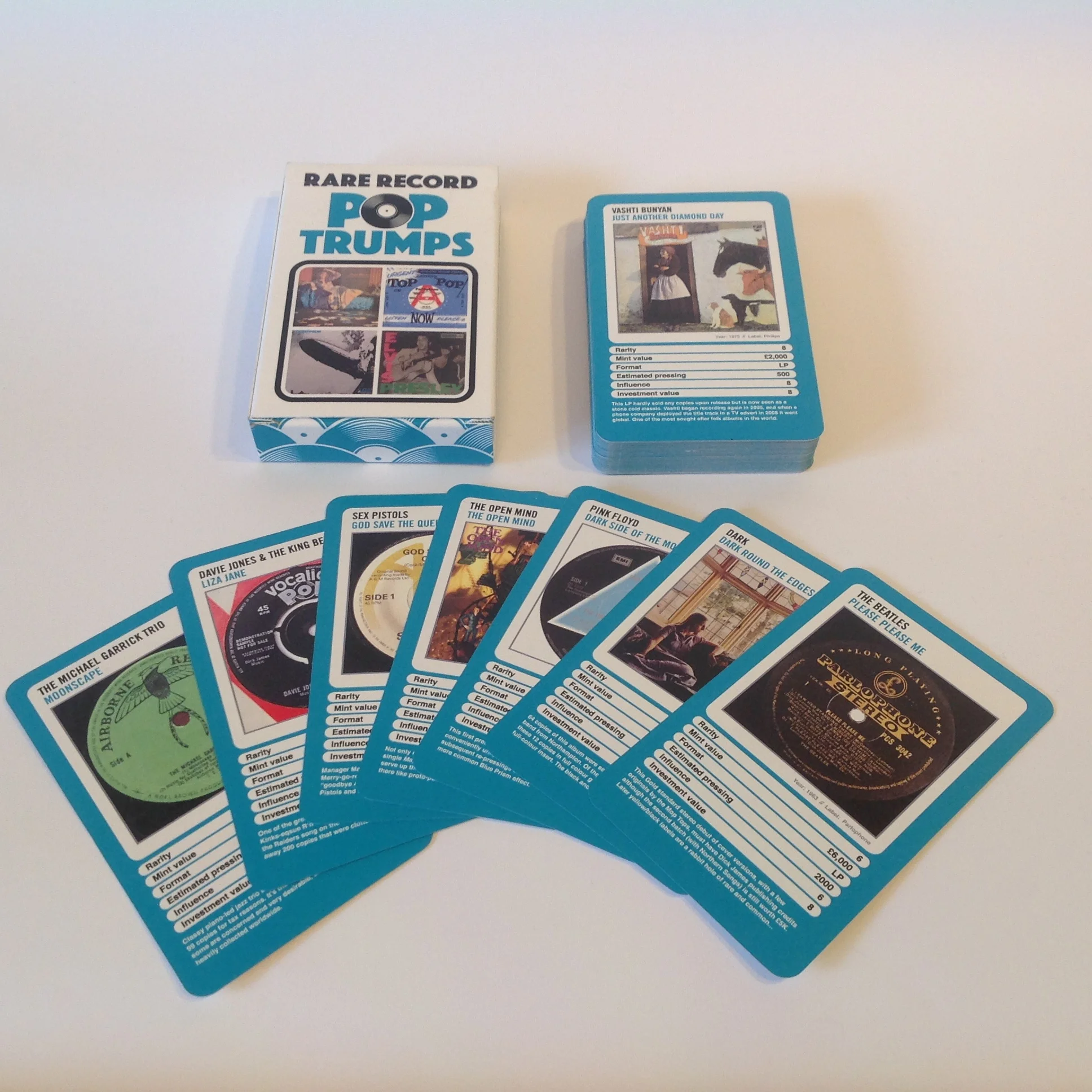 RARE RECORD POP TRUMPS