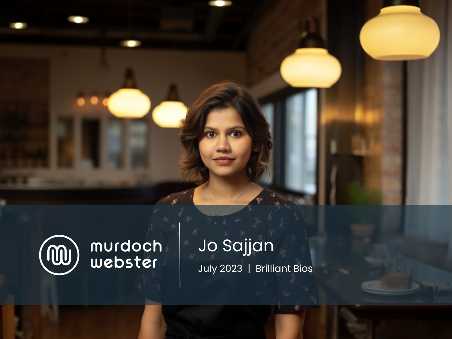 Introducing Jo Sajjan, another Brilliant Bio!
