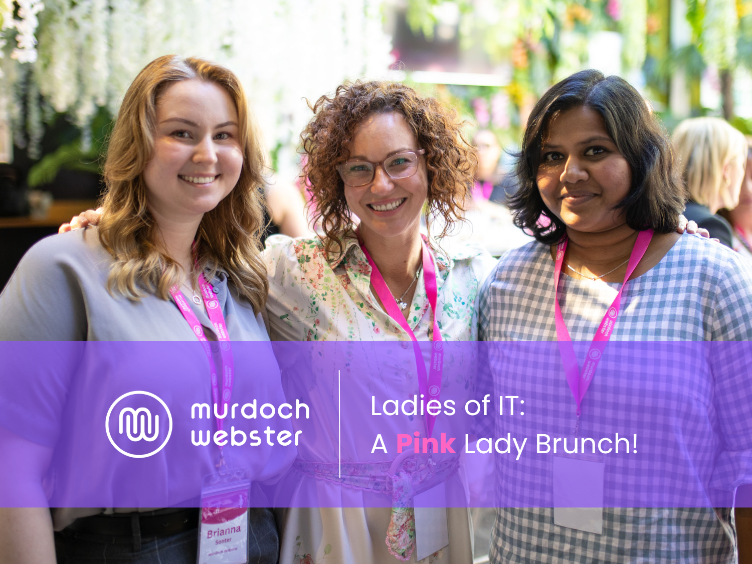 Ladies of IT: A Pink Lady Brunch!