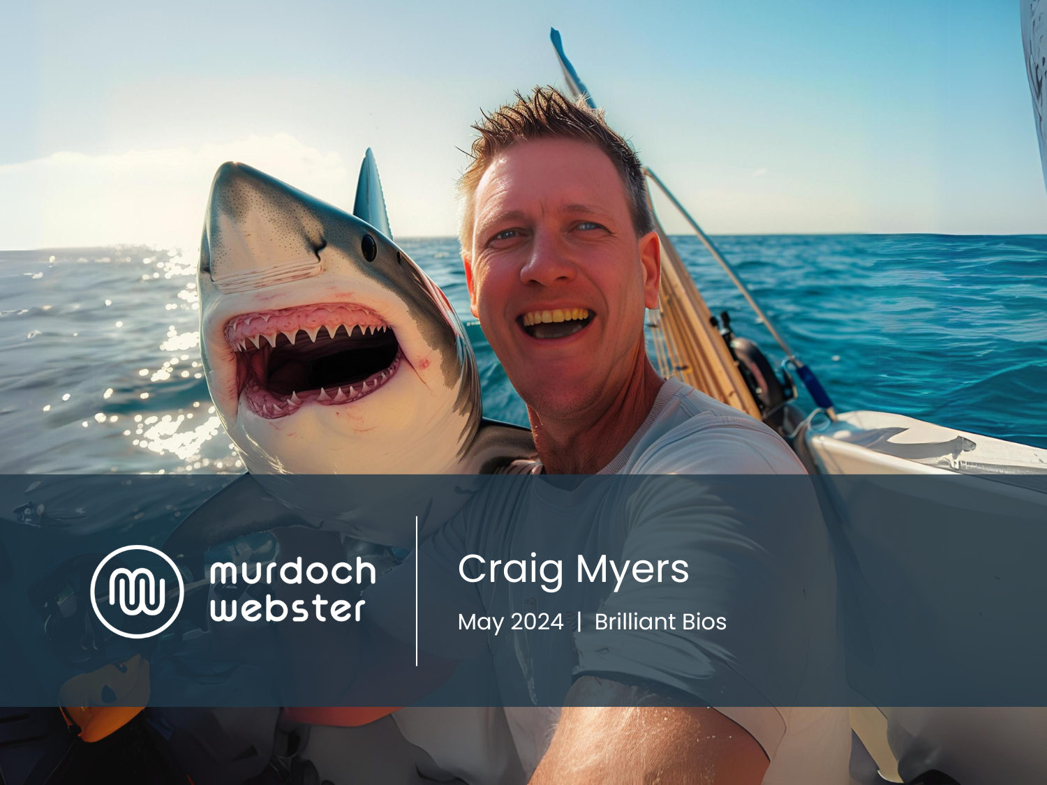 Highlighting our Brilliant Bio for May 2024, presenting Craig Myers!