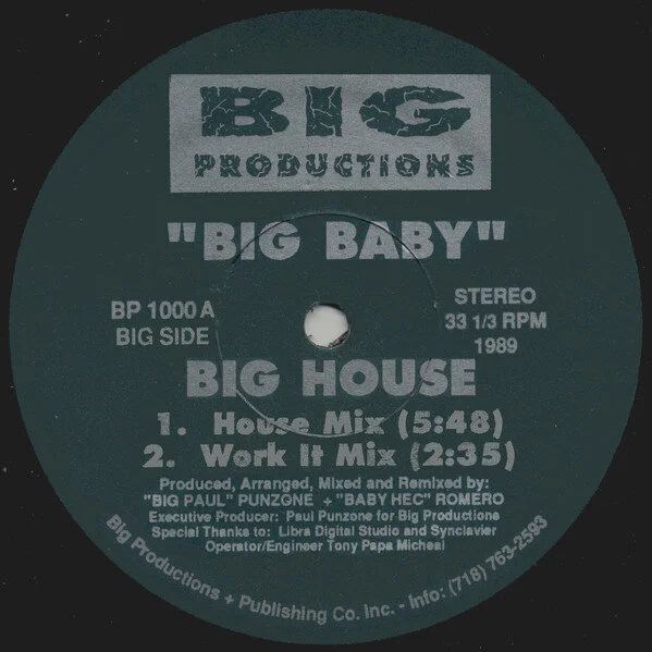 Big Baby - Big House (House Mix) (1989)