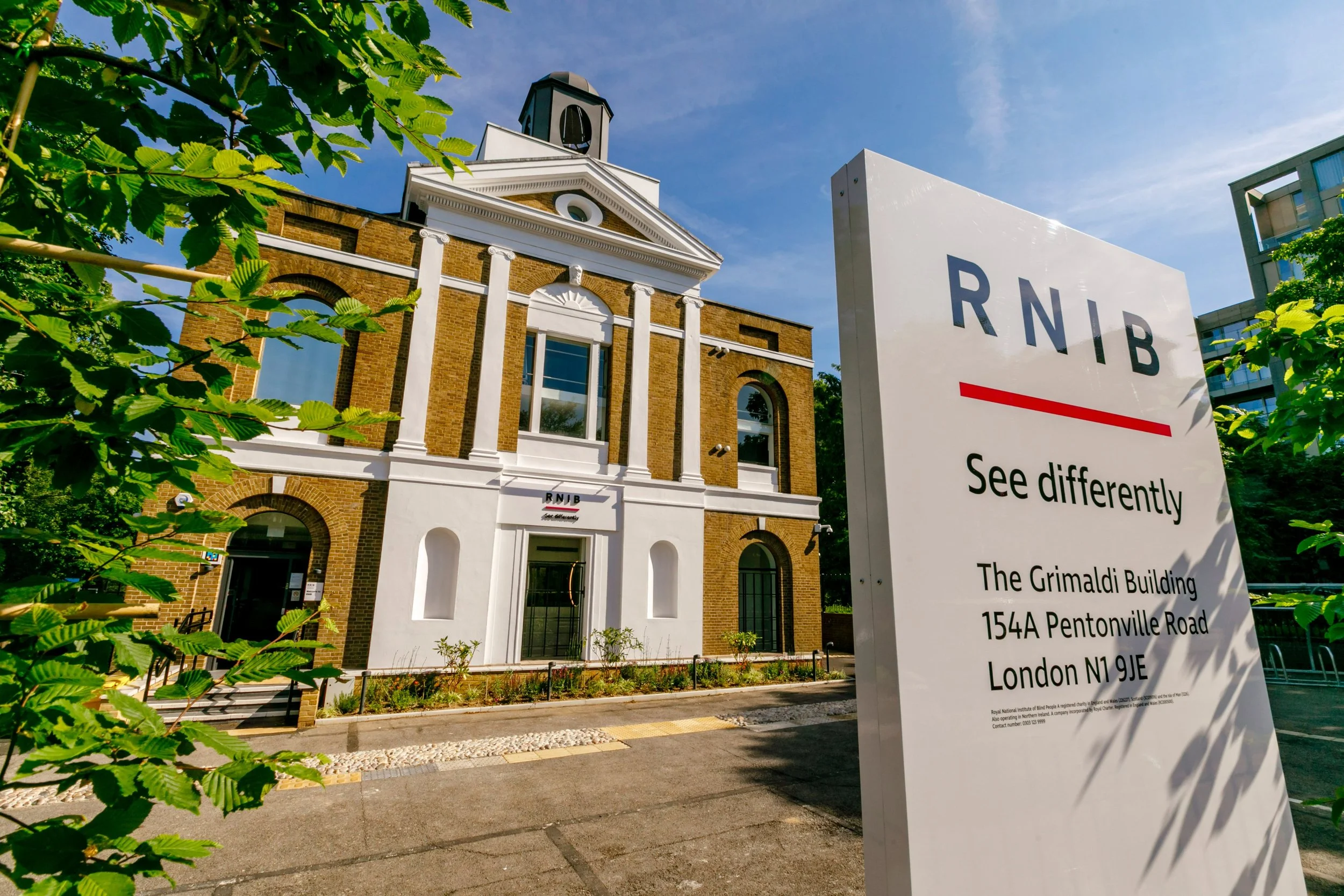 Tour of the Royal National Institute for Blind People (RNIB) Grimaldi Building (London)