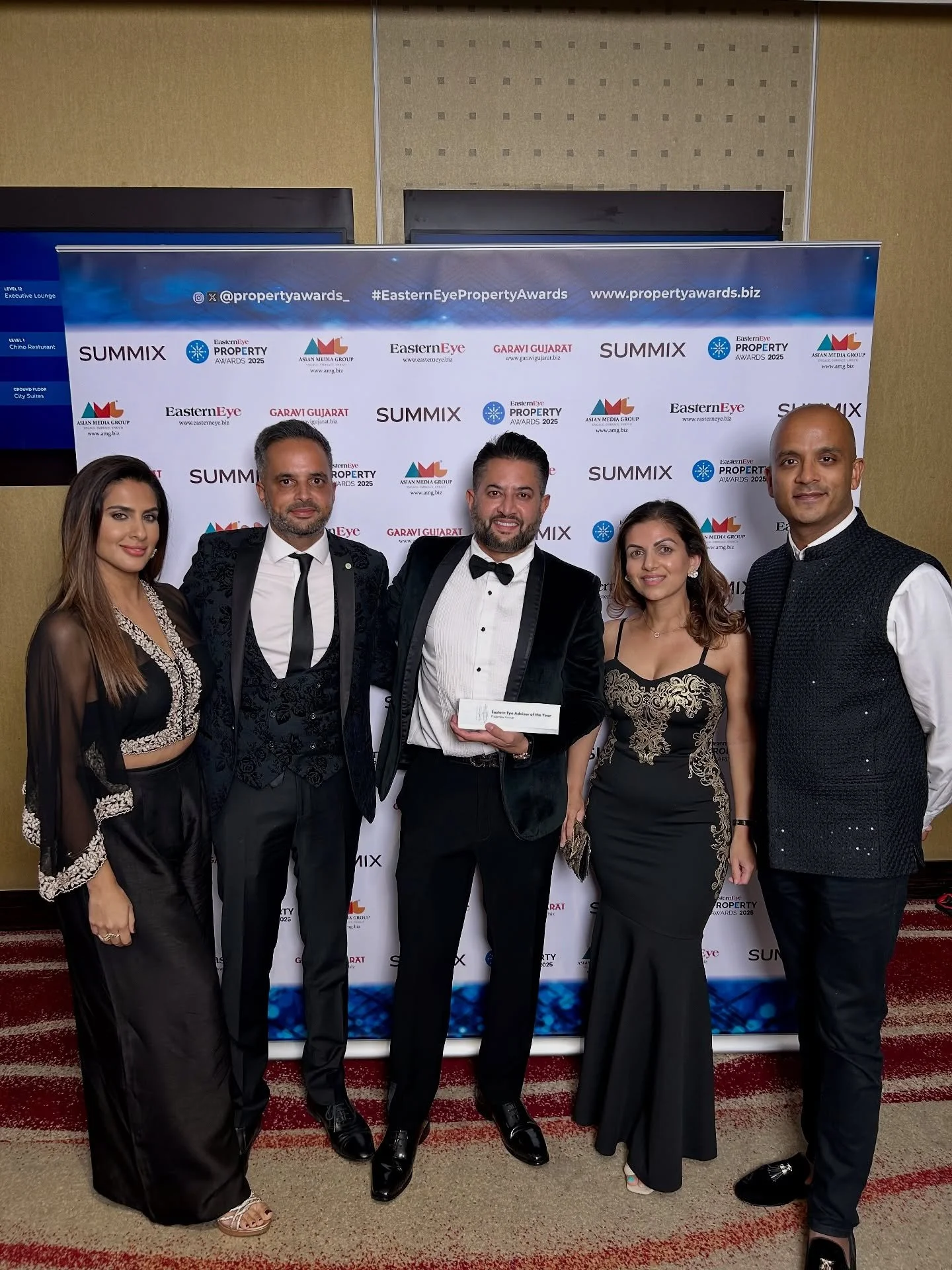 Huge congratulations to our comms client @prideviewgroup for being awarded Advisor of the Year at the Eastern Eye Property Awards! So well deserved and a testament to a fantastic team. 
A pleasure to join Prideview at the Awards last night and celeb