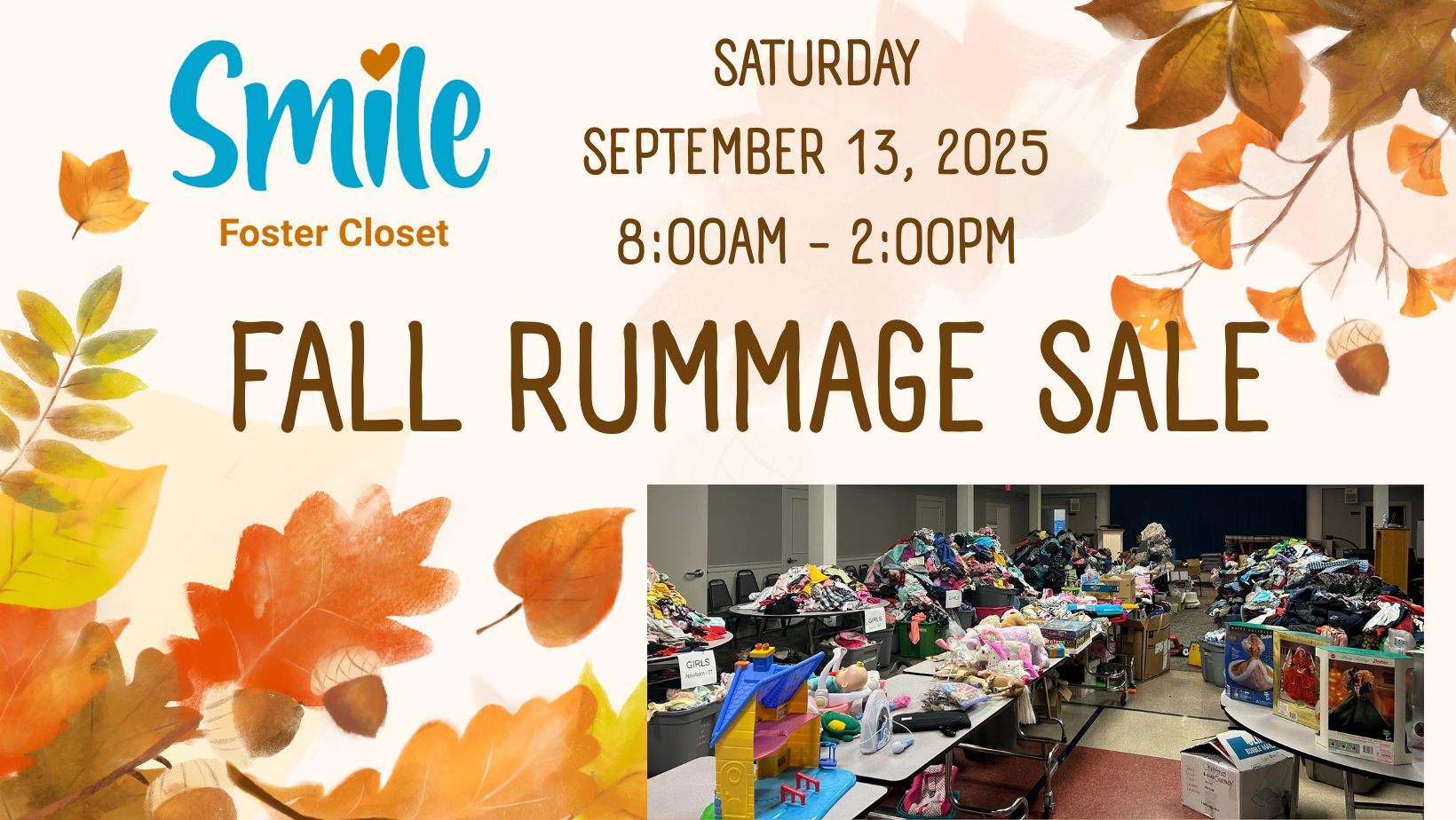 SMILE Fall Rummage Sale