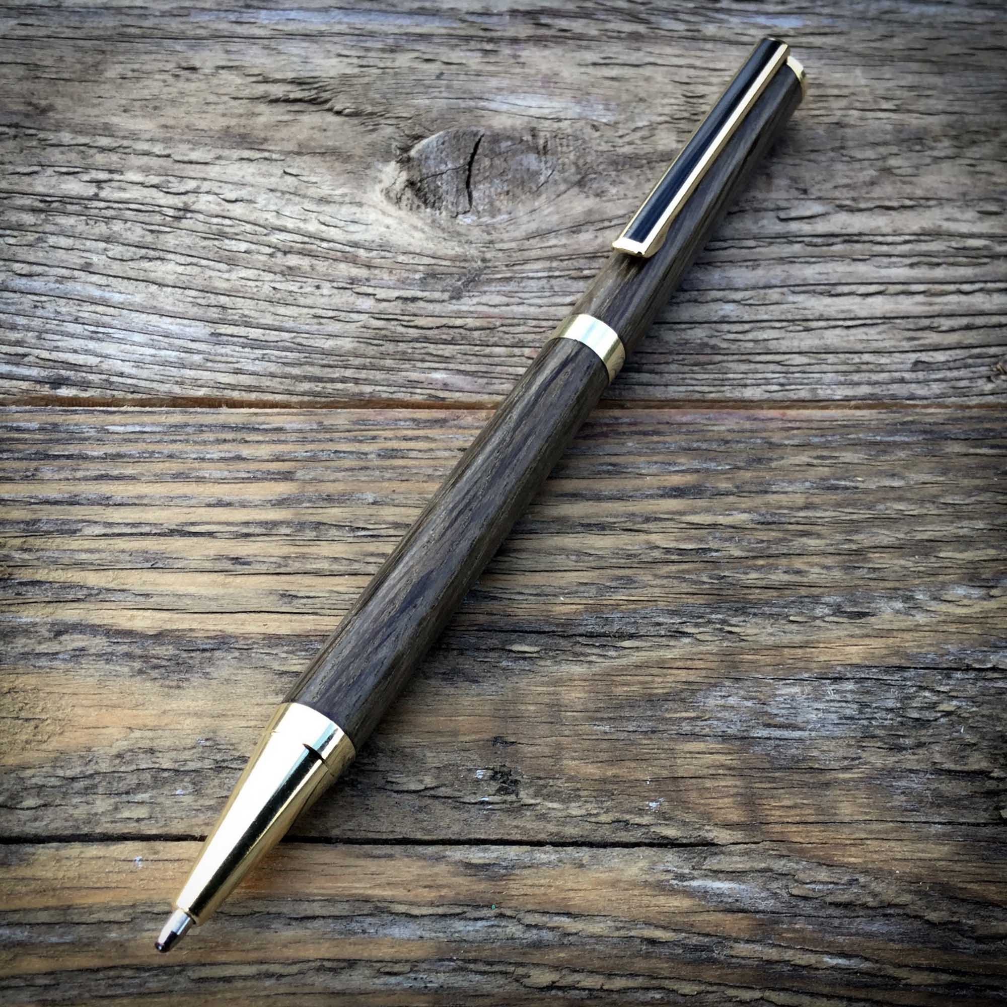pens made from 5000 year old Irish Bog oak