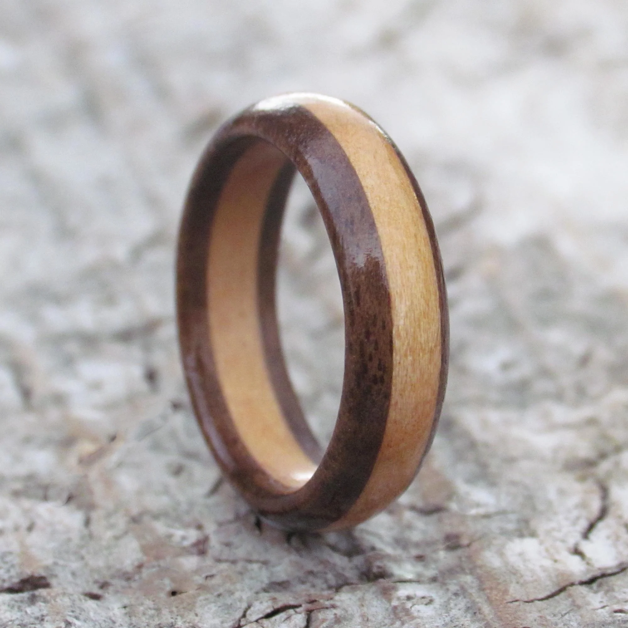 Walnut And Cherry Trees Wood Rings