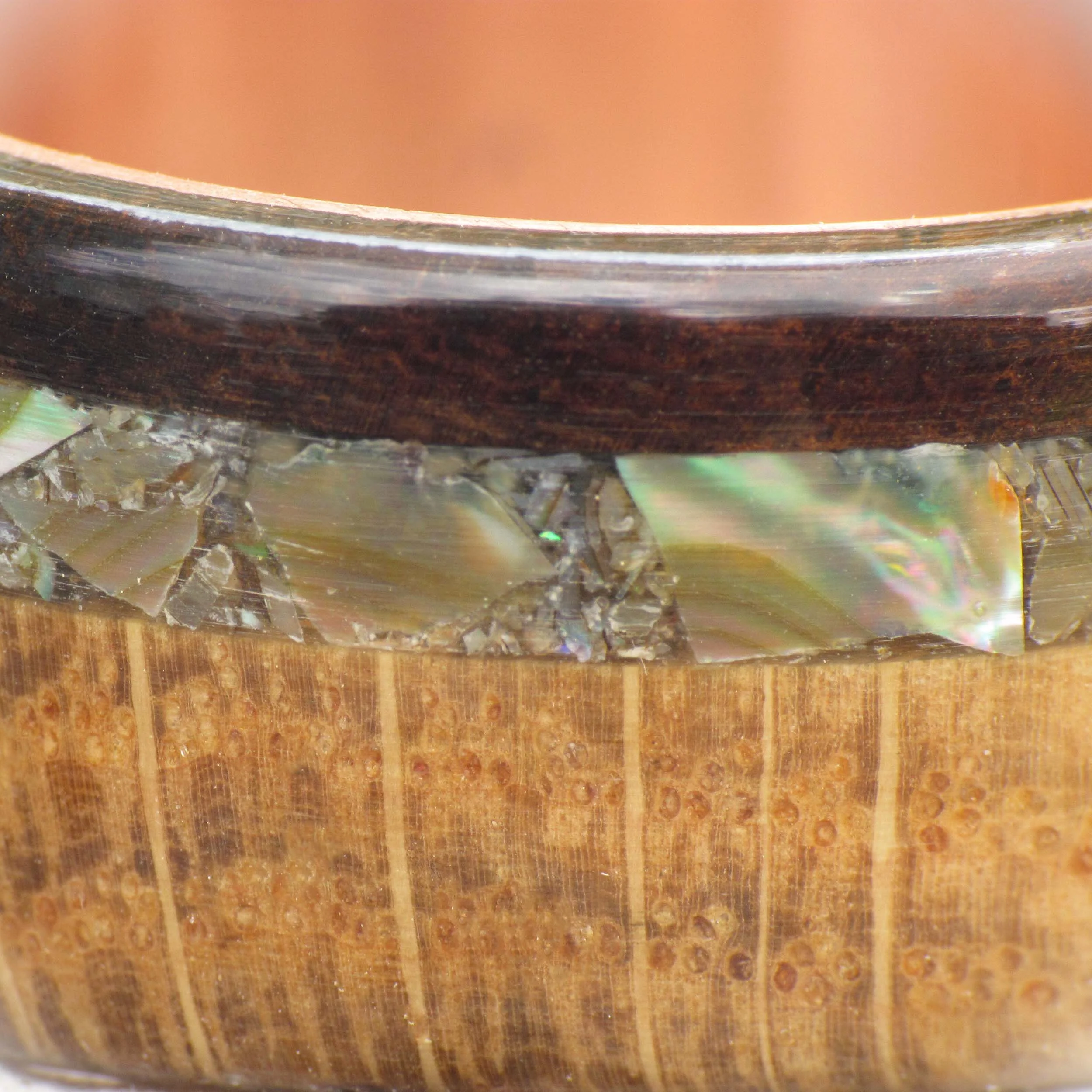 copper and wood ring