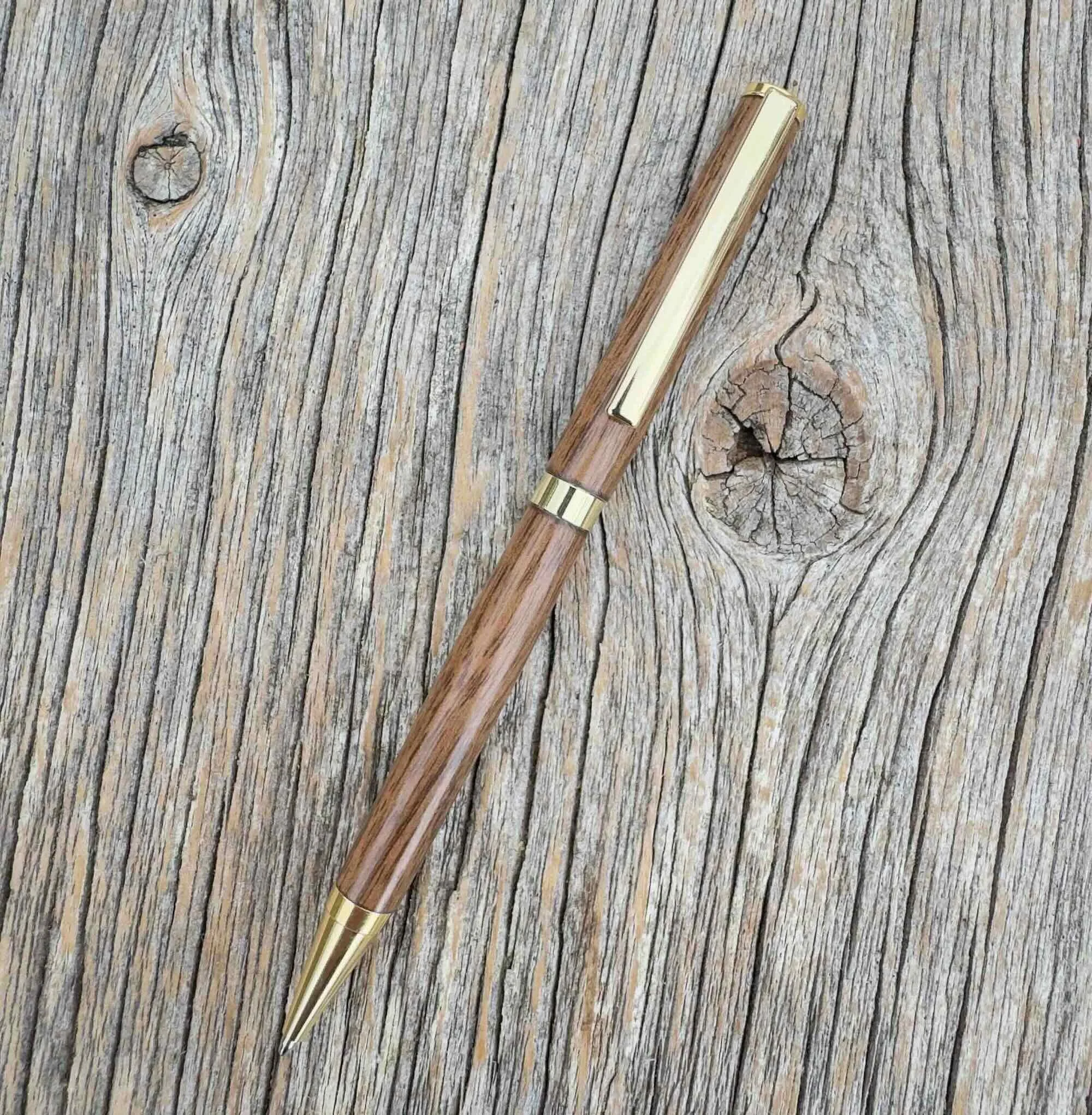 Walnut Wooden Pens handcrafted from Scottish walnut tree