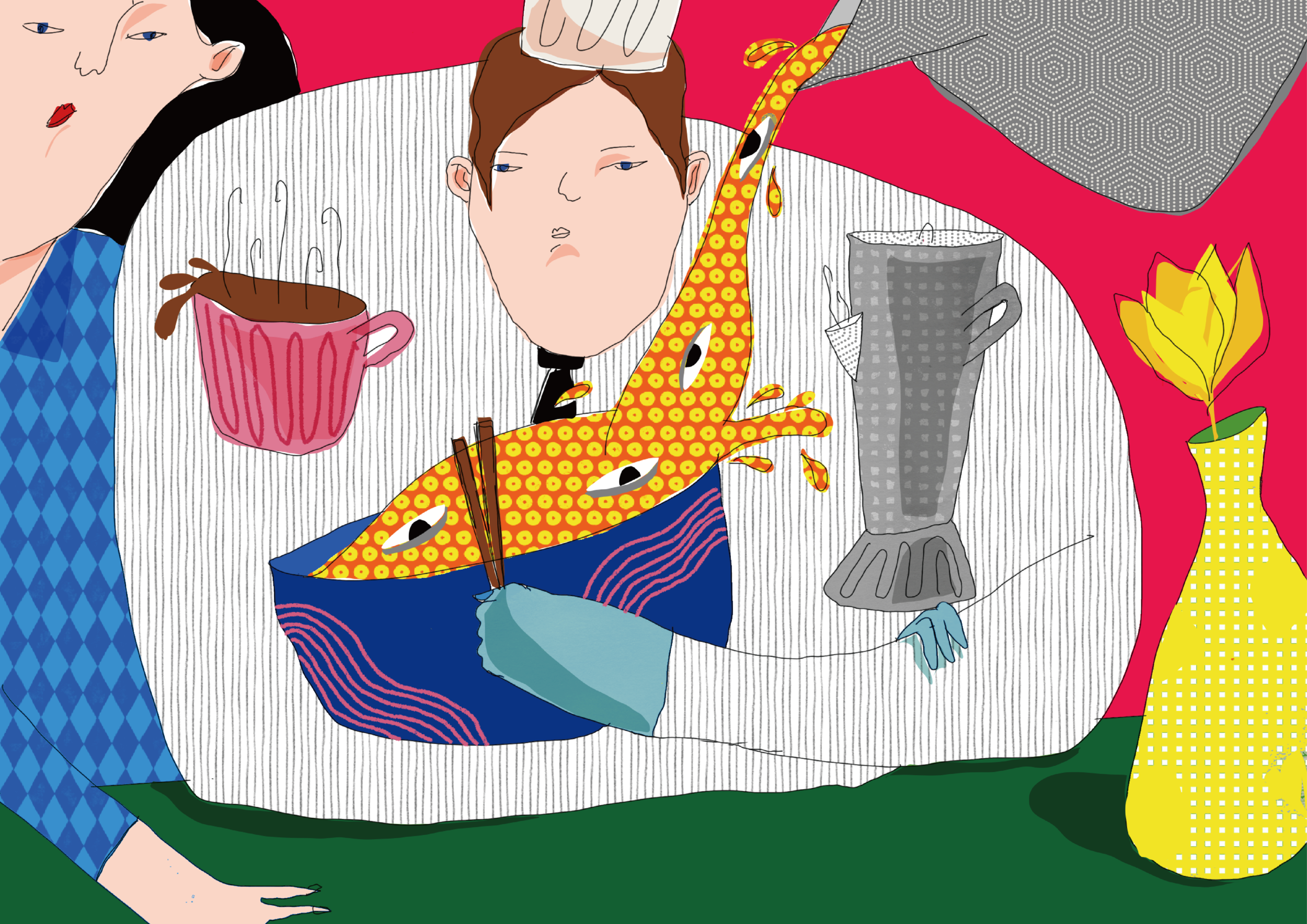 My Table illustration series