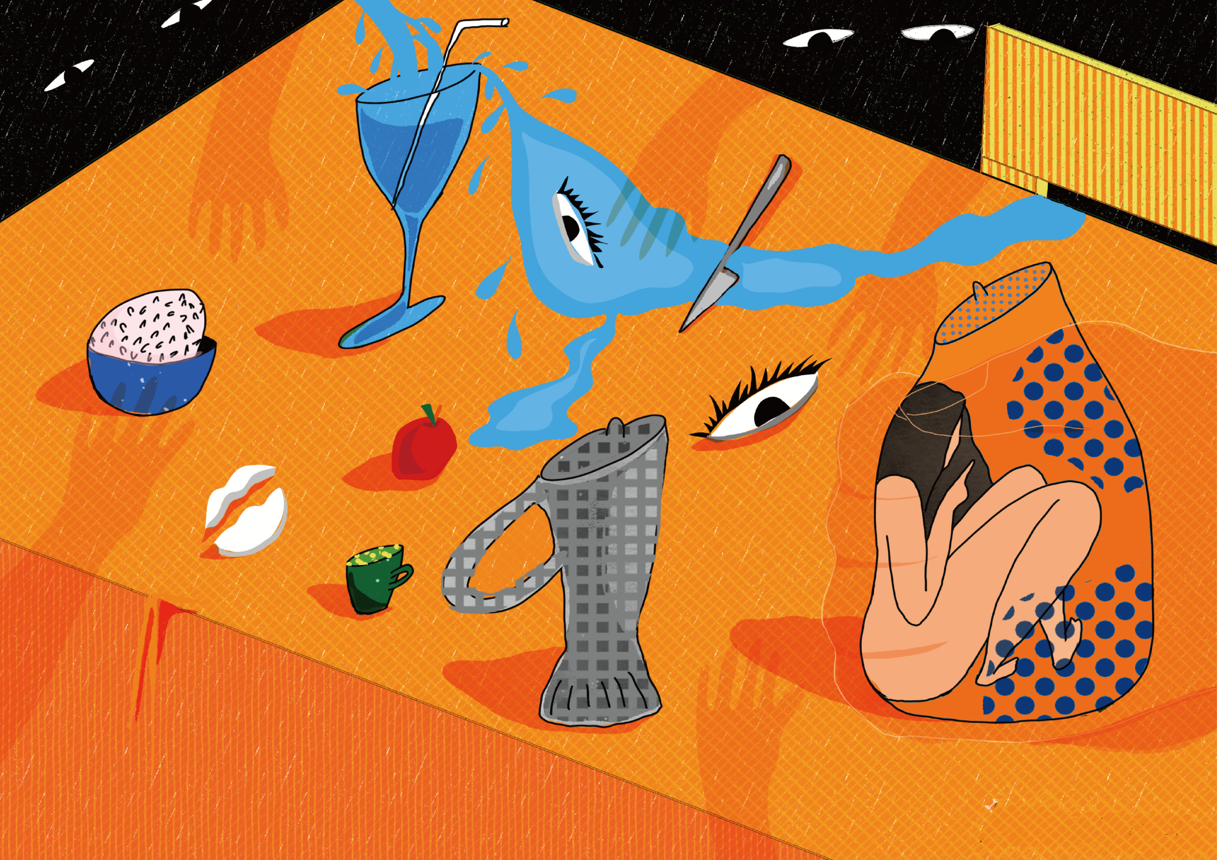 My Table illustration series