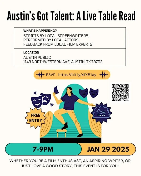 Austin’s Got Talent: A Live Table Reading