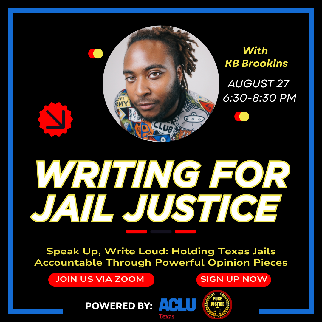 Writing for Jail Justice: An Op-Ed Writing Workshop