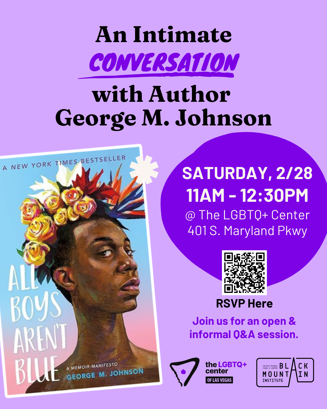 An Intimate Conversation with George M. Johnson