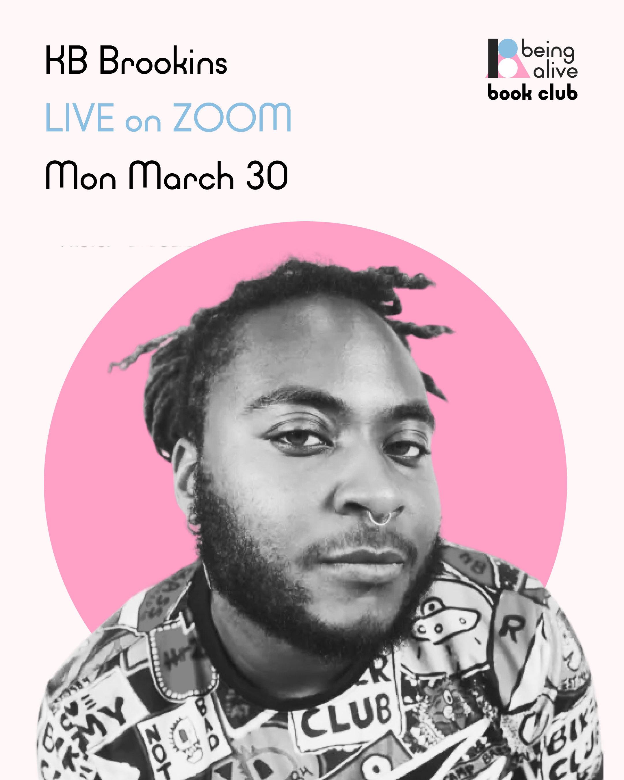 Being Alive Book Club: KB Brookins!