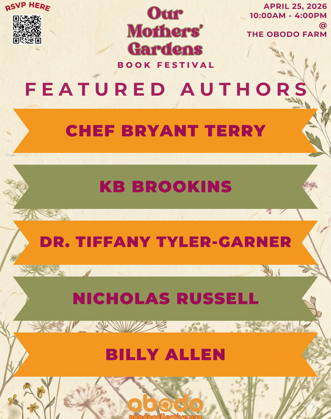 Our Mothers' Gardens Book Festival