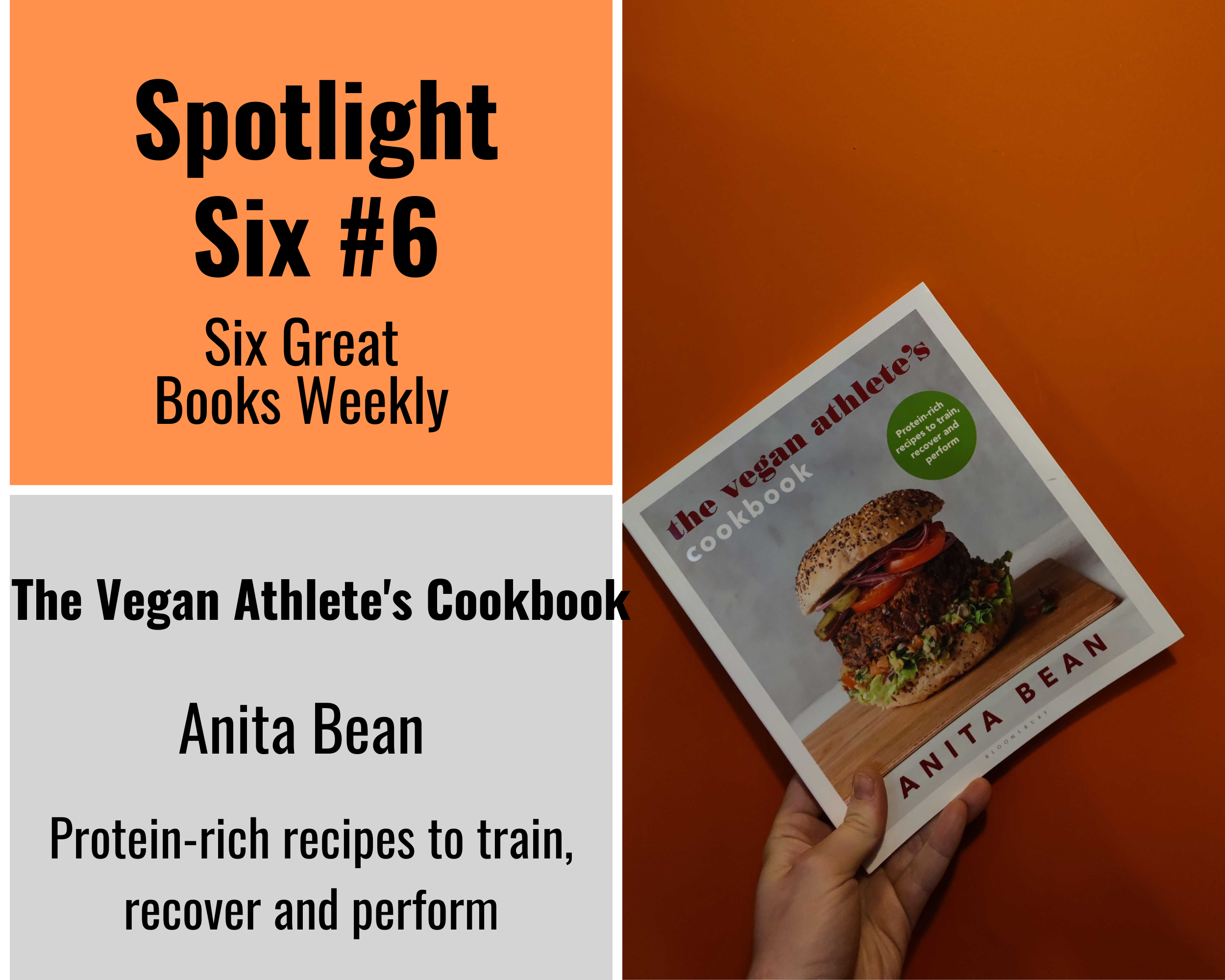 In store now!The Vegan Athlete's Cookbook: Protein-rich recipes to