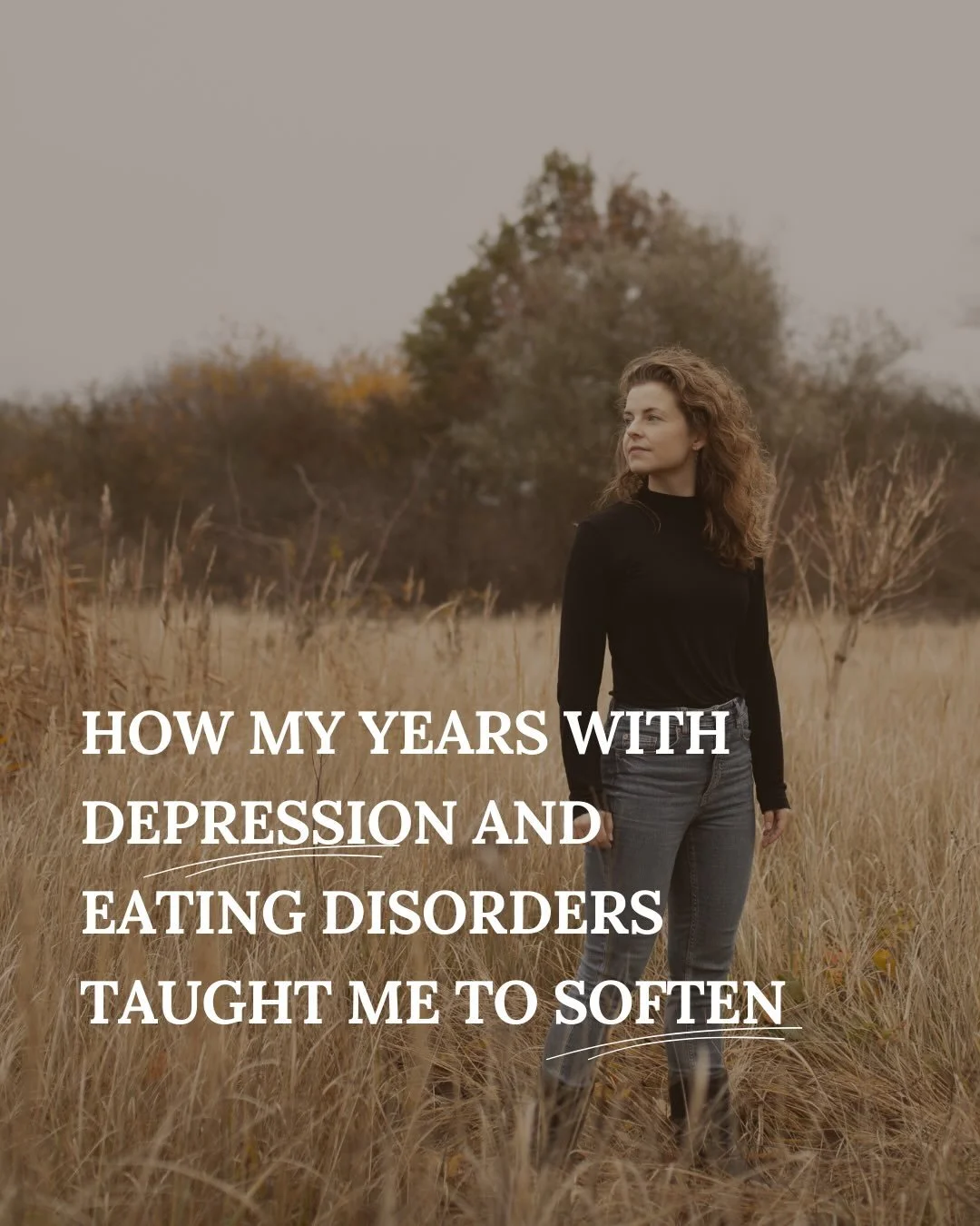 I spent years trying to escape my darkness. 
But recovery taught me something else&hellip;

~ You don&rsquo;t heal by resisting. ~ You heal by softening.

Sensitivity isn&rsquo;t the problem. Suppressing it is.

When you learn to MOVE with your depth