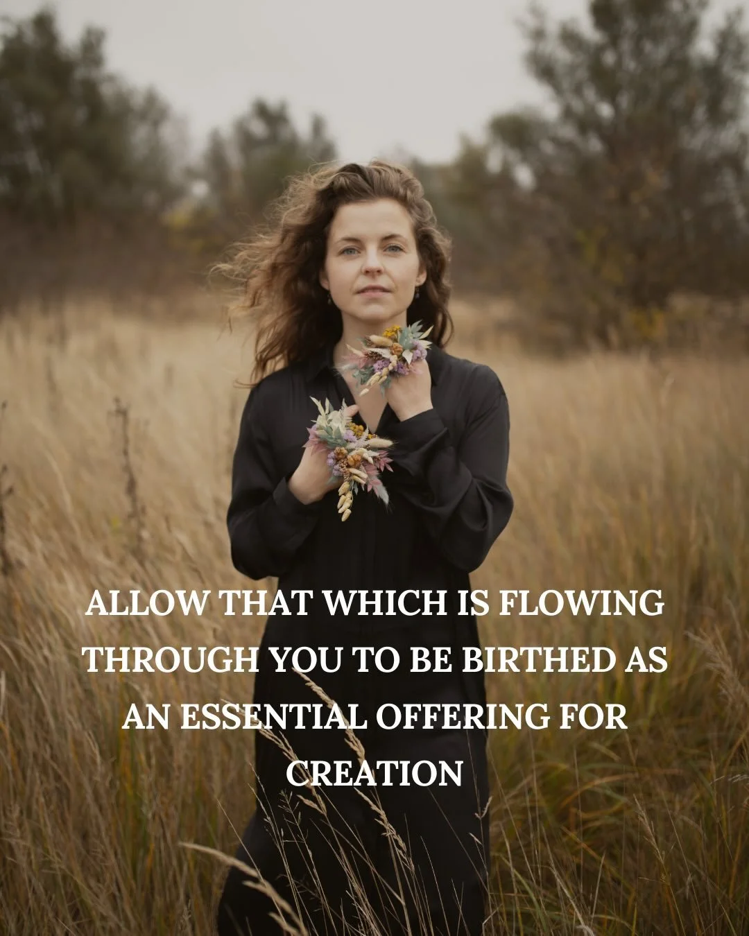 What is moving through you is not random. 
It is intelligence.
 It is creation asking for a container.

Your visions matter. Your aliveness matters.
 The ache to express, to create, to unfold &hellip;it matters.

Let&rsquo;s SOFTEN into that inner kn