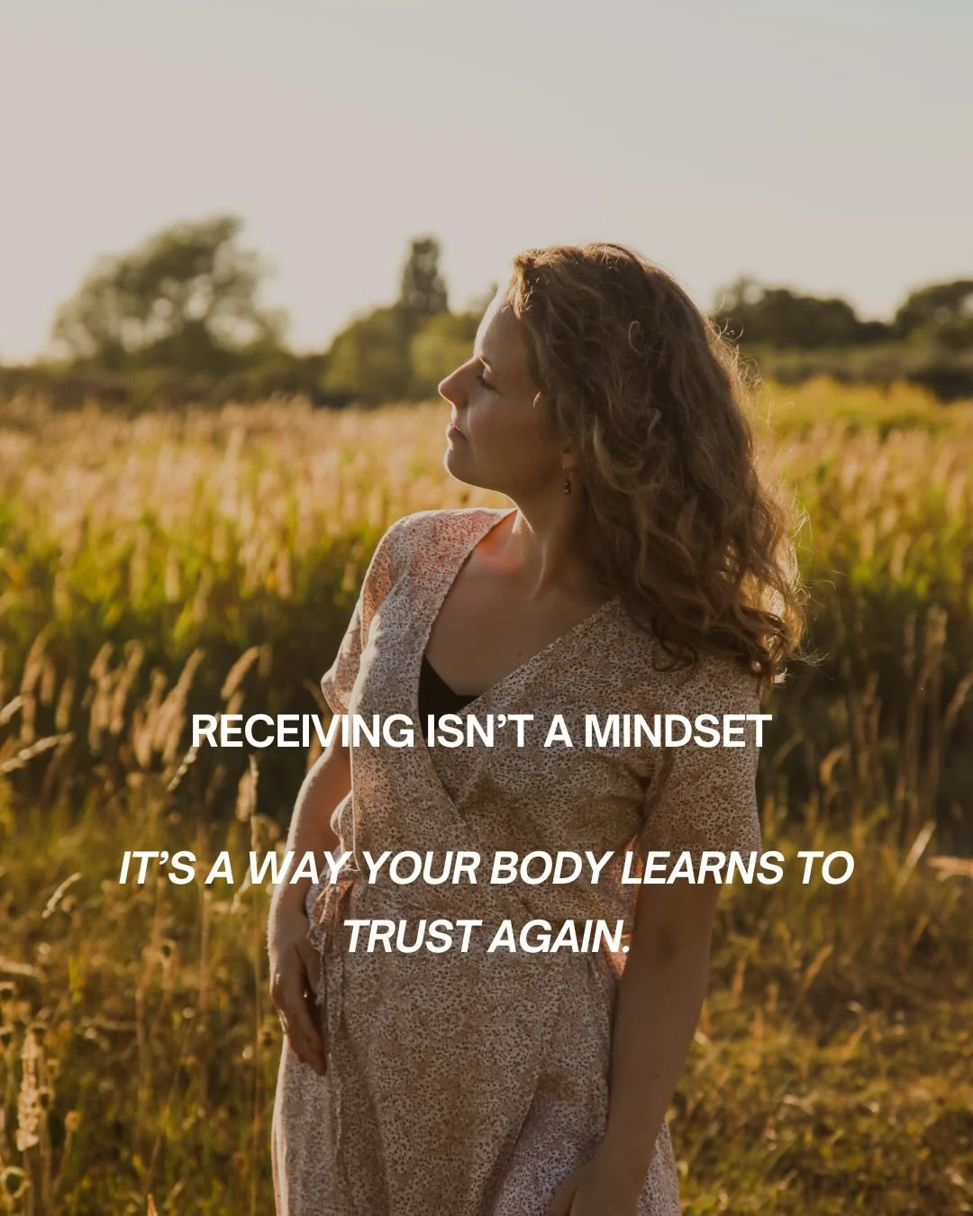 For years, I tried harder. Holding tighter. Controlling more ~ In constant survival mode.

And I still notice when I slip into over-efforting&hellip; 

Because I&rsquo;ve learned that contraction often keeps me disconnected from the very things I lon