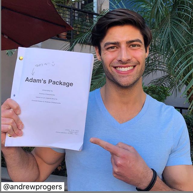 #TBT when we saw @andrewprogers headshot we knew he was the embodiment of &ldquo;Adam&rdquo;, it was just a matter of seeing him in action. Of course he totally nailed the audition and we couldn&rsquo;t be more pleased with his performance in this fi