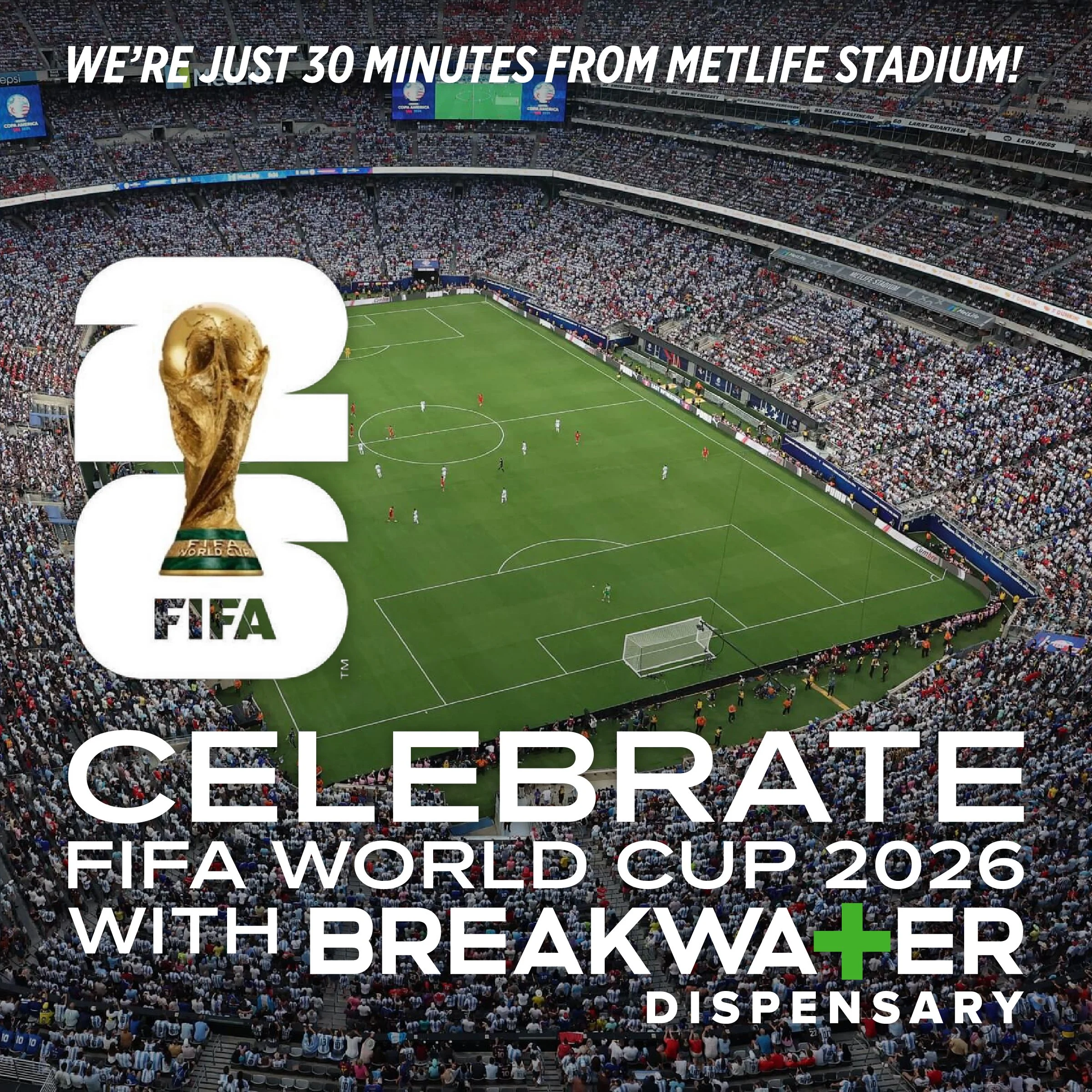 Recreational Dispensary Near Newark Airport &amp; MetLife Stadium | Breakwater