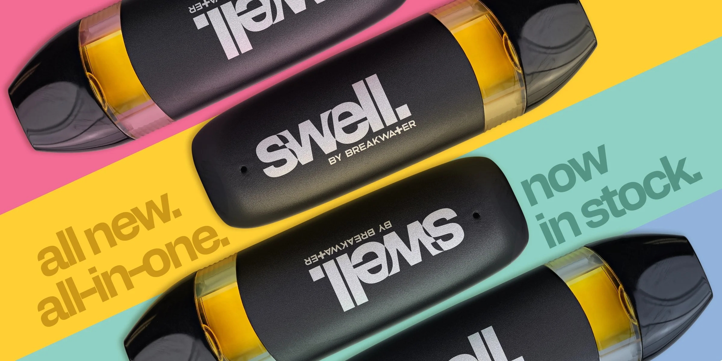 Swell by Breakwater. All-in-ones now in stock.