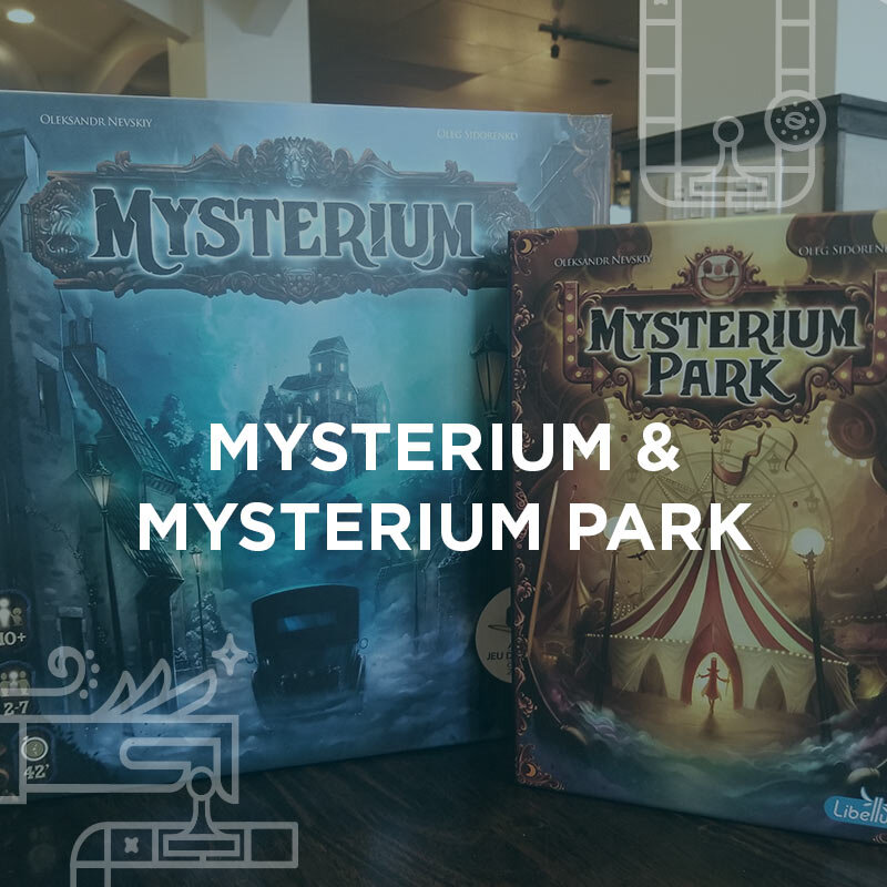 Mysterium Park Cooperative Deduction Family Game 
