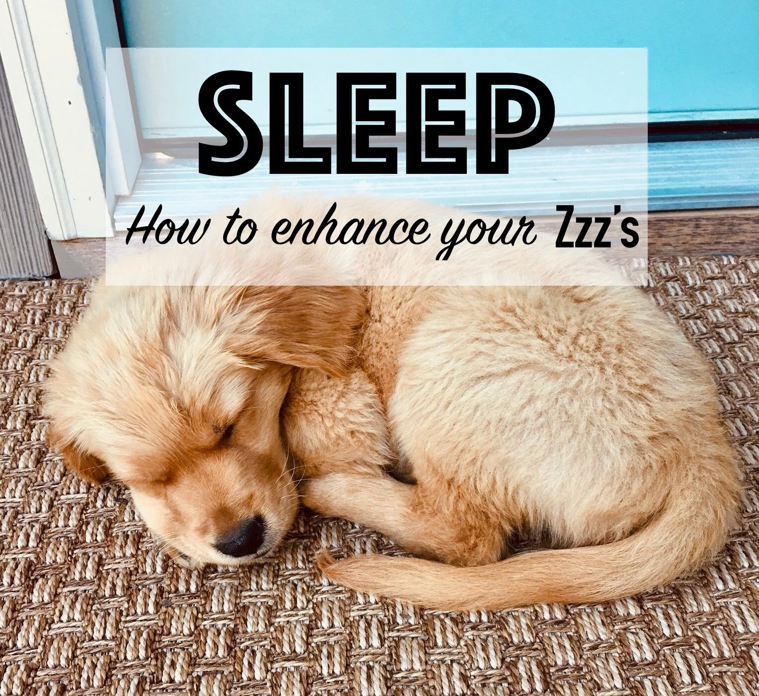 Sleep: How to Enhance Your Zzz's