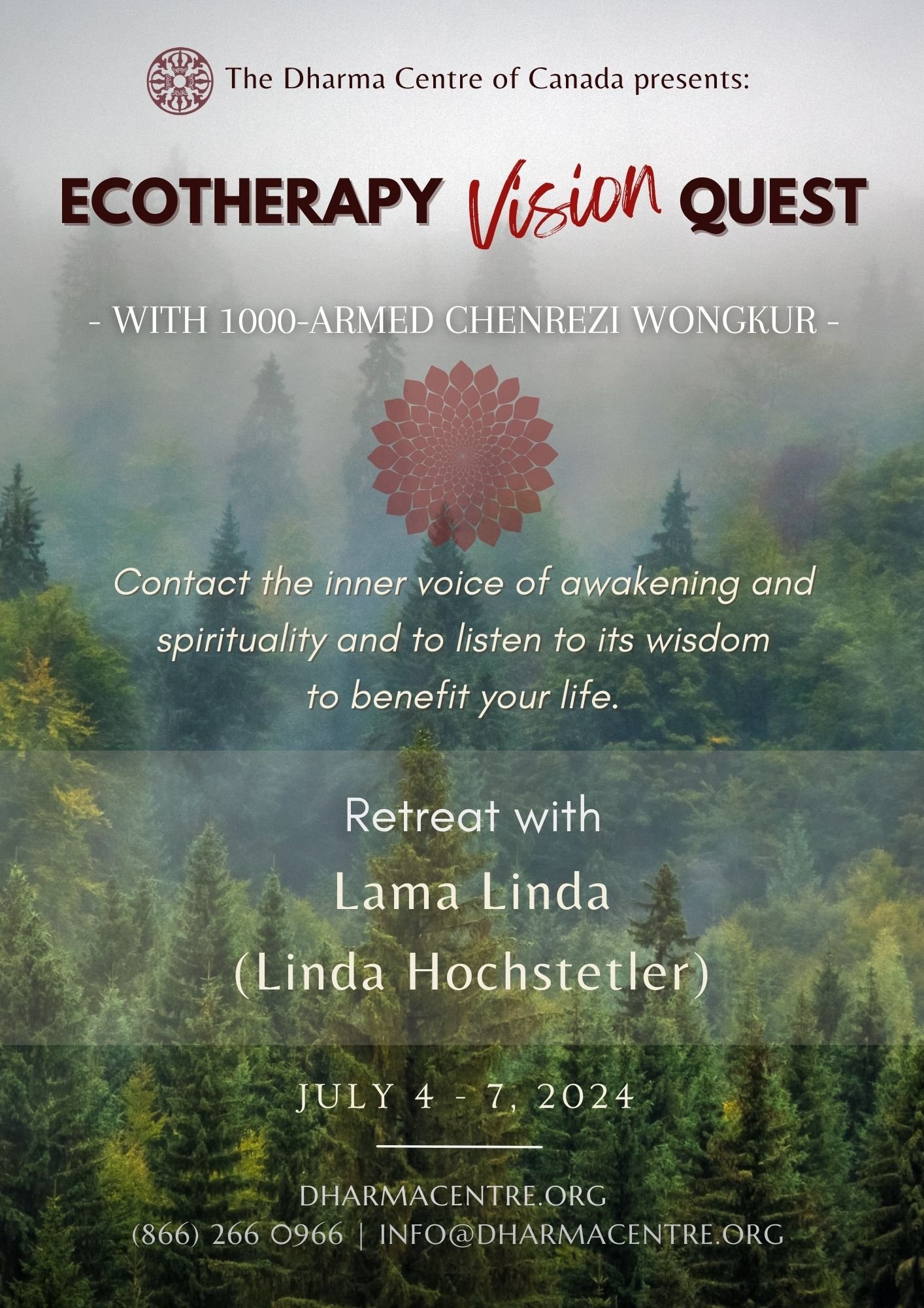 July 4-7: Ecotherapy Vision Quest