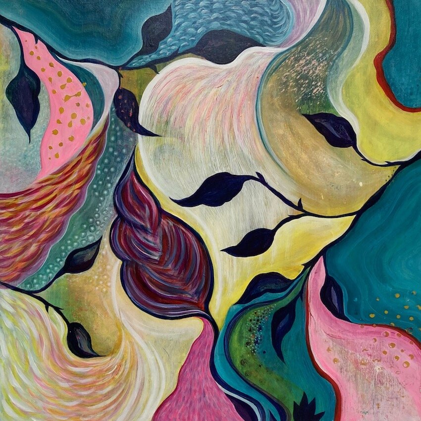 Songs of Summer - 50 x 50cm