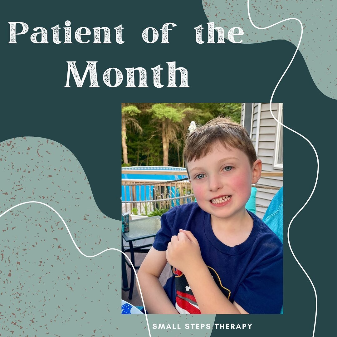 Congratulations to our Patients of the Month: Callen (Providence), John (East Greenwich), &amp; Chase (Hopkinton)! We are so proud of you all!