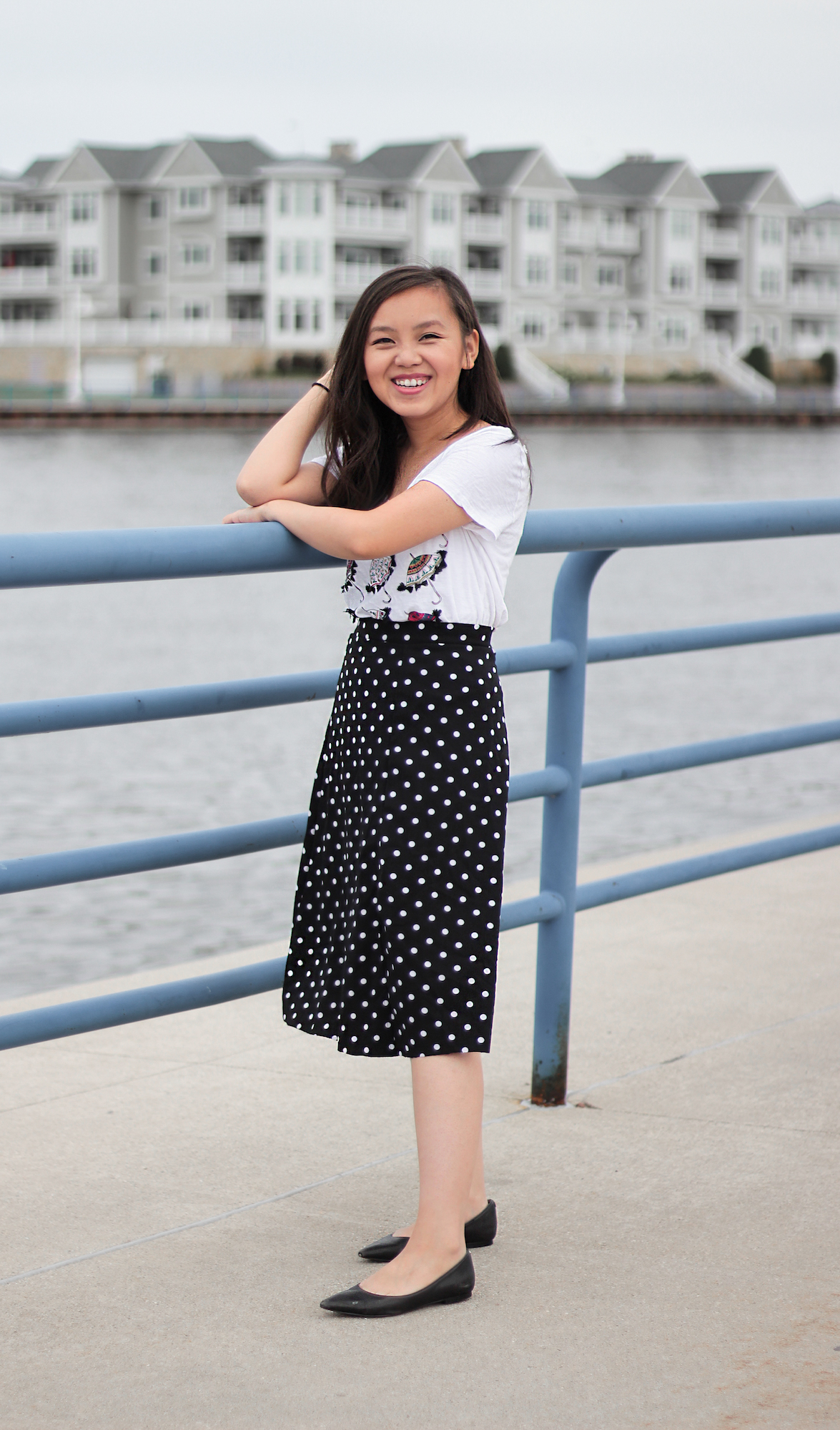 polka dot skirt 02 outfit idea - sincerely mainou.jpeg
