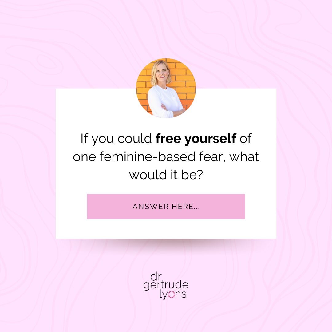 QUESTION:

If you could free yourself of one feminine-based fear, what would it be? (aging, not being a good enough mother, not living up to your sister&hellip;) 

Try these techniques of minimizing fear:

❇️ Acknowledge your fears
❇️ Understand the 