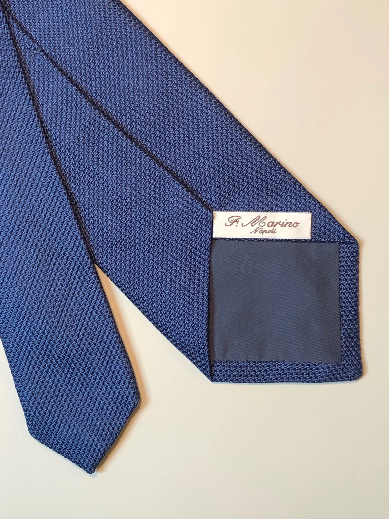 Silk Grenadine Tie | Ultramarine