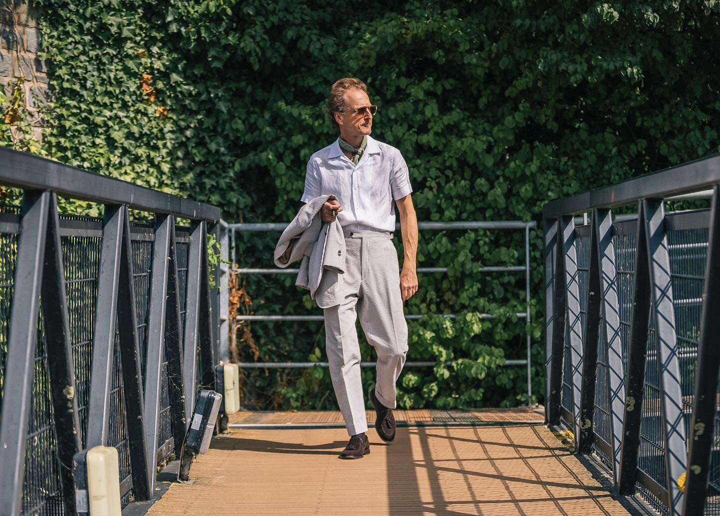 Board Walk.

If there is only space for one Suit in your suitcase this summer; make it a seersucker..

Designed not only to keep you cool, but also to be crease resistant. 

And if the candy-coloured stripes don&rsquo;t do it for you, seersucker is a