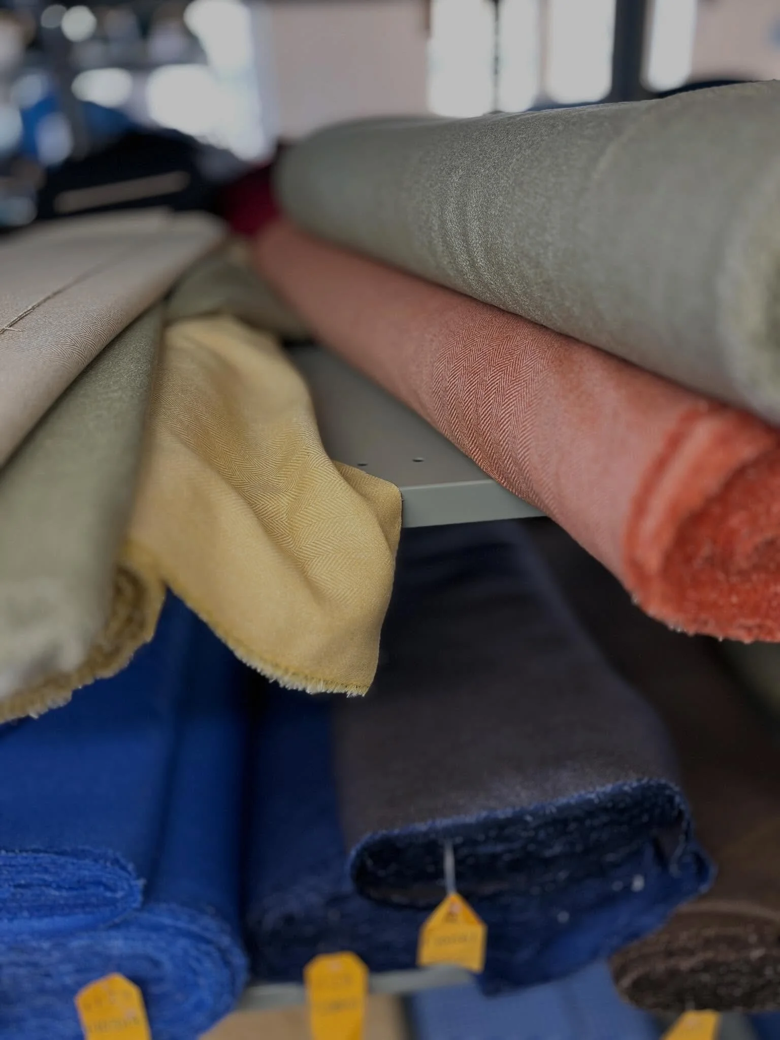 All part of the process;

Choosing the cloth for your suit can be a daunting prospect, finding that exact shade, texture, drape?

Will so many incredible mills to choose from, let us guide you through and see what colour works for you. 

Just part of