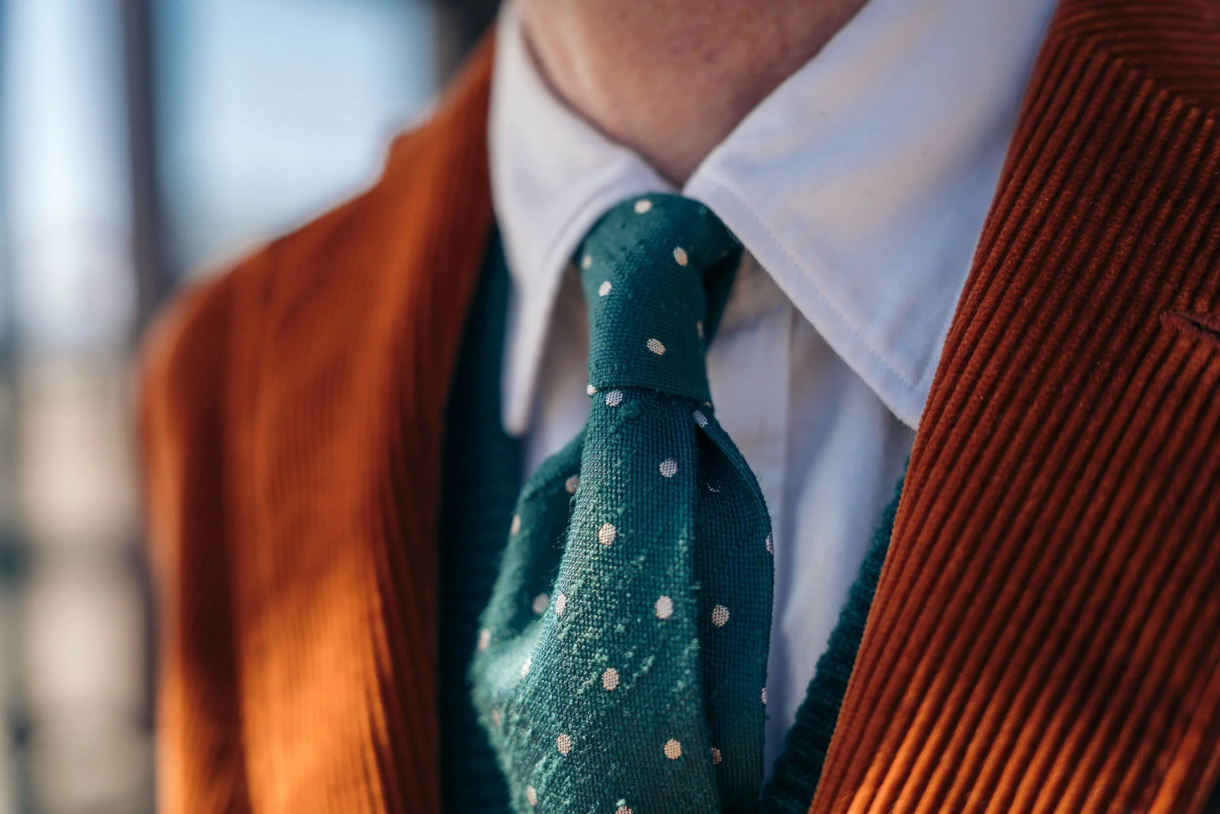 New Ties! 

Our new collection of F. Marino ties will be landing any day now so be sure to book your appointment to peruse these b.e.a.u.tiful handmade and handrolled ties in silk and grenadine including paisley, repp stripes and madders.

Raw silk-h