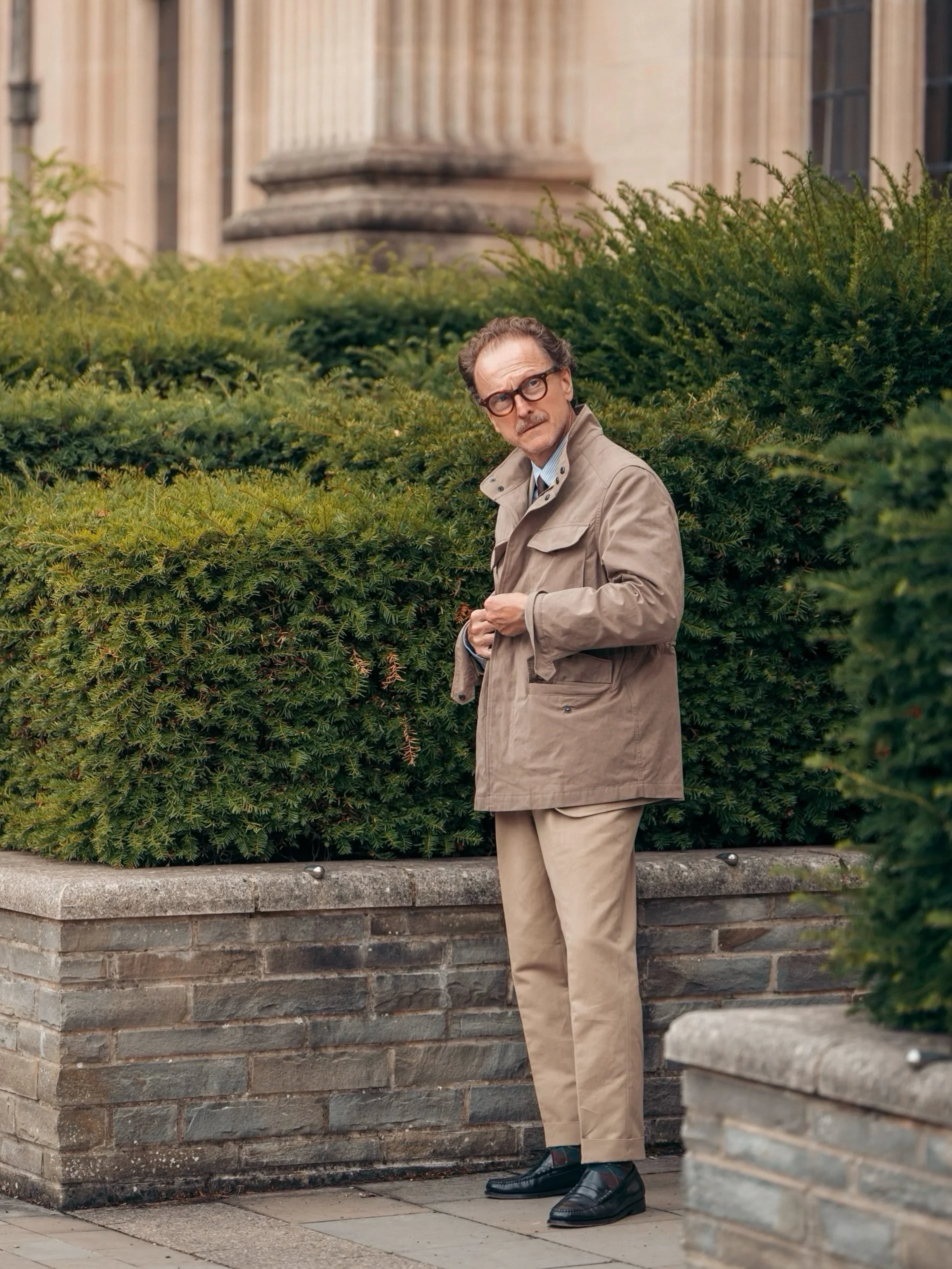 Brown in Tan

The Brown in Town Field Jacket in tan - other colours are available, of course. 

In fact there are several to choose from, and if you can&rsquo;t find one you like, we&rsquo;ll ask @olmetex in Italy to send more.. 

&ldquo;Any colour, 