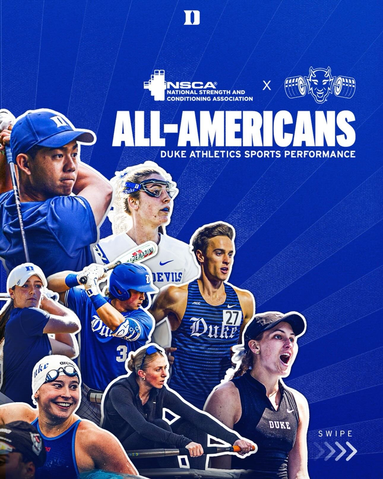 ✨ All-American Strength &amp; Conditioning Athletes of the Year ✨

This NSCA award honors high school &amp; college athletes whose achievements in their sport demonstrate their commitment to strength &amp; conditioning.

Our staff is privileged to wo
