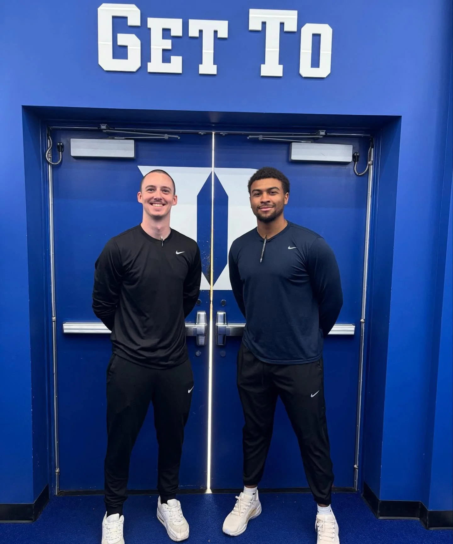 𝐍𝐞𝐰 𝐲𝐞𝐚𝐫, 𝐧𝐞𝐰 𝐢𝐧𝐭𝐞𝐫𝐧𝐬! 😈

We&rsquo;re excited to introduce our newest Spring 2026 interns, Darnell &amp; Ethan! Time to get to work 💪🔥

#goduke #bluedevils #sportsperformance #strengthandconditioning #intern