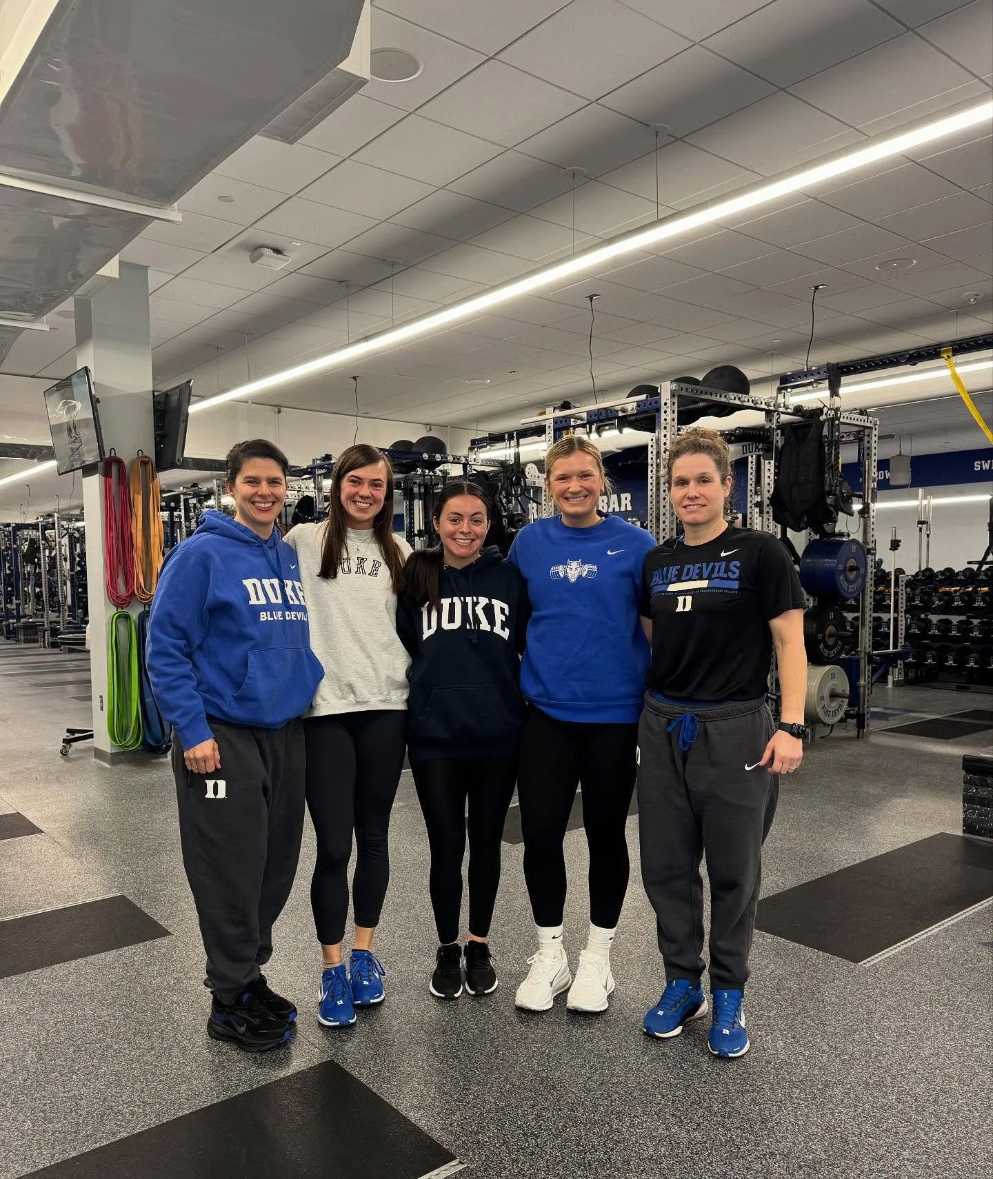 Celebrating the women of Duke Sports Performance today &amp; every day 💙

Happy National Girls &amp; Women in Sports Day to our incredible coaches &amp; student-athletes! 💪 

#goduke #bluedevils #ngwsd #sportsperformance