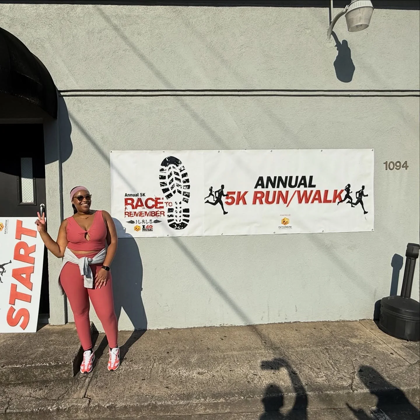 Lots of sweat 😓 💦 and smiles 😊 at the @idomusic5k @patchwerkstudio. Fun day in the A 🏃🏽&zwj;♀️&zwj;➡️