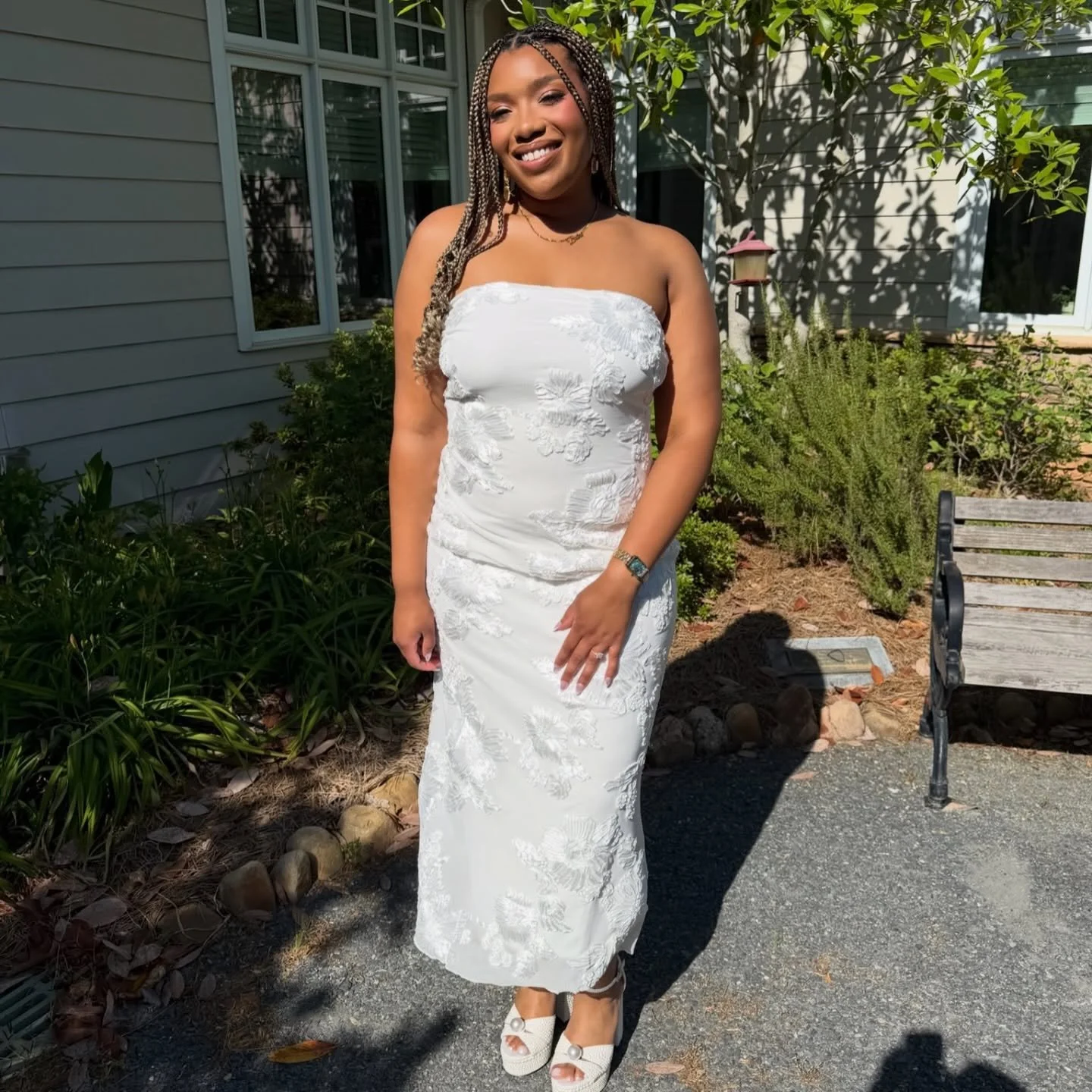 She Found Her Honey 🍯 ✨ thank you to my amazing village for showering me with love yesterday and celebrating my season as the bride 🤍 👰🏽&zwj;♀️ to my family and friends who took my ideas and brought them to life, I am forever grateful!!! 

And a 