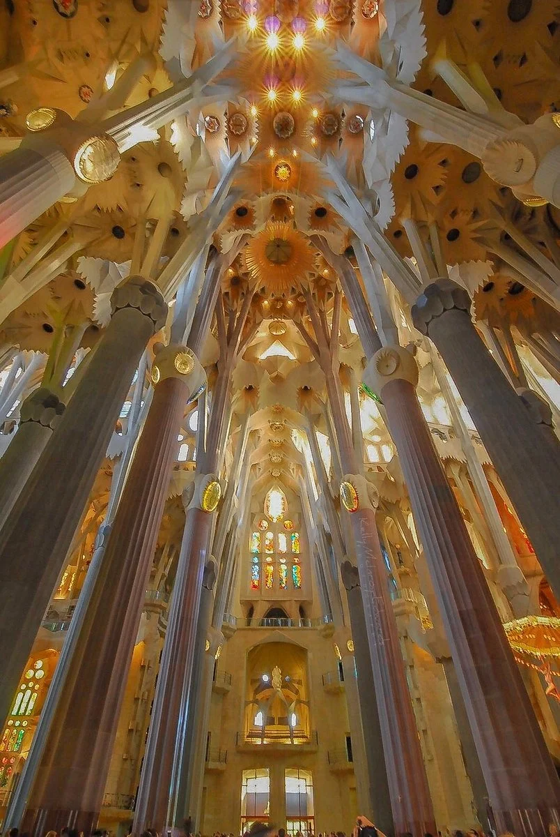 Basilica de La Sagrada Família Interior