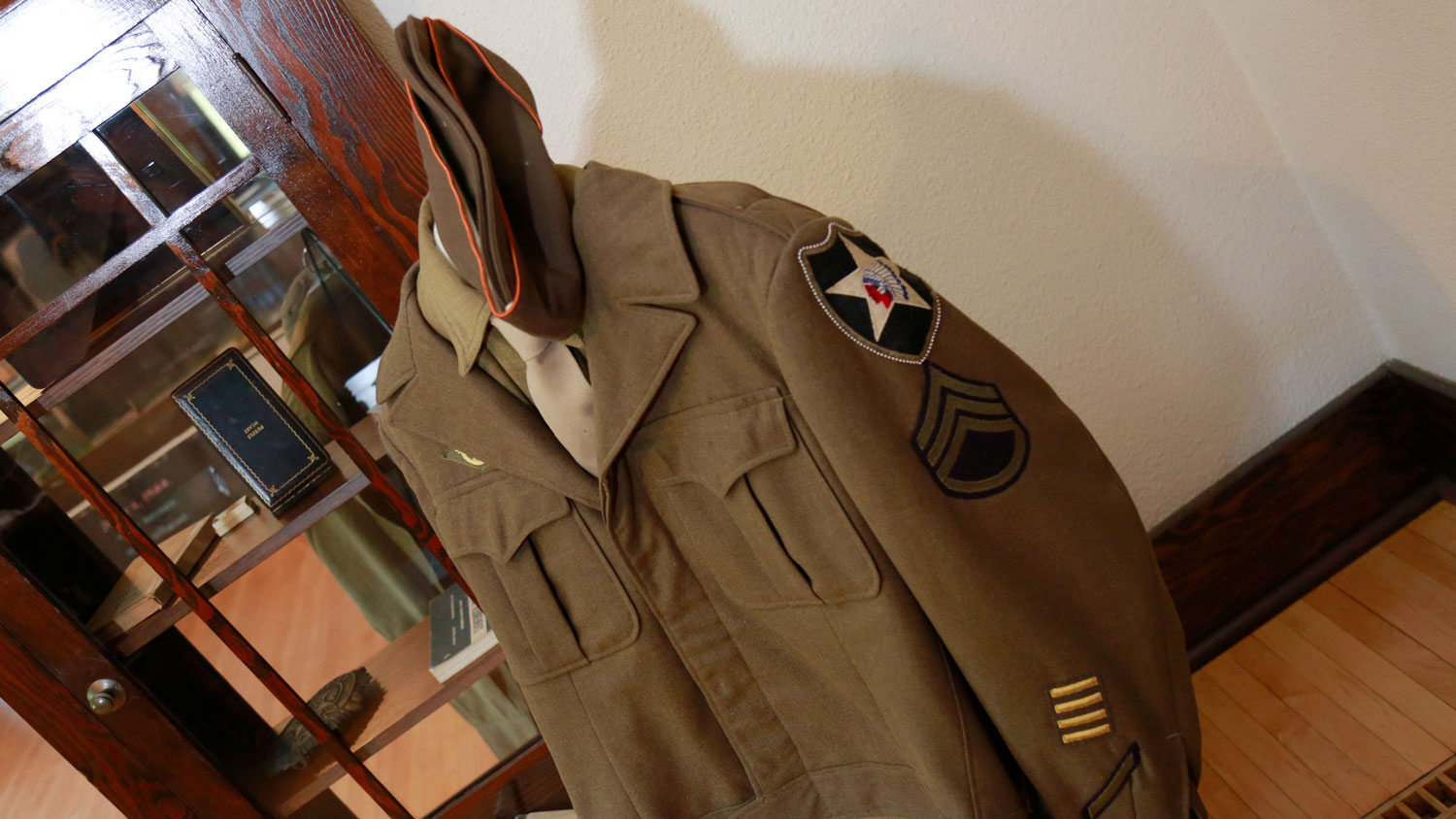 Soldier's dress uniform and cap
