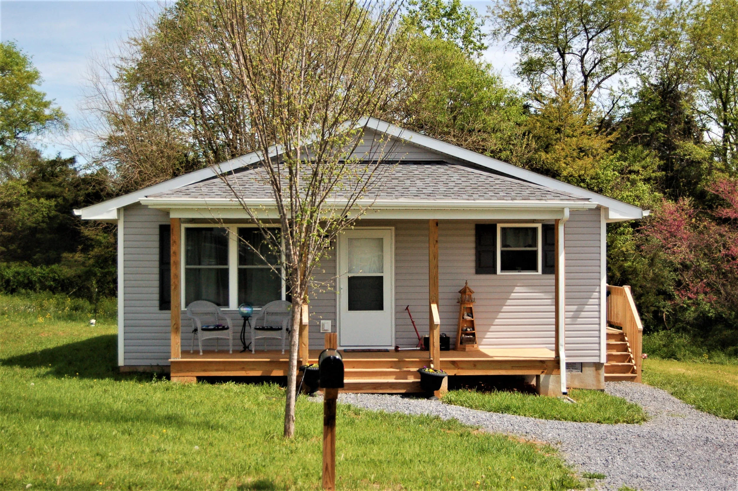 A Habitat for Humanity home in Greenhouse Village.