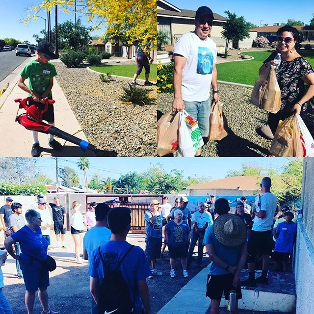 So thankful for all the volunteers who took time to help us love our neighbors during Saturday Service Day. Your time, smiles & generous hearts are the fuel behind our mission. #actlove #speaklove #livelove #changetheworld